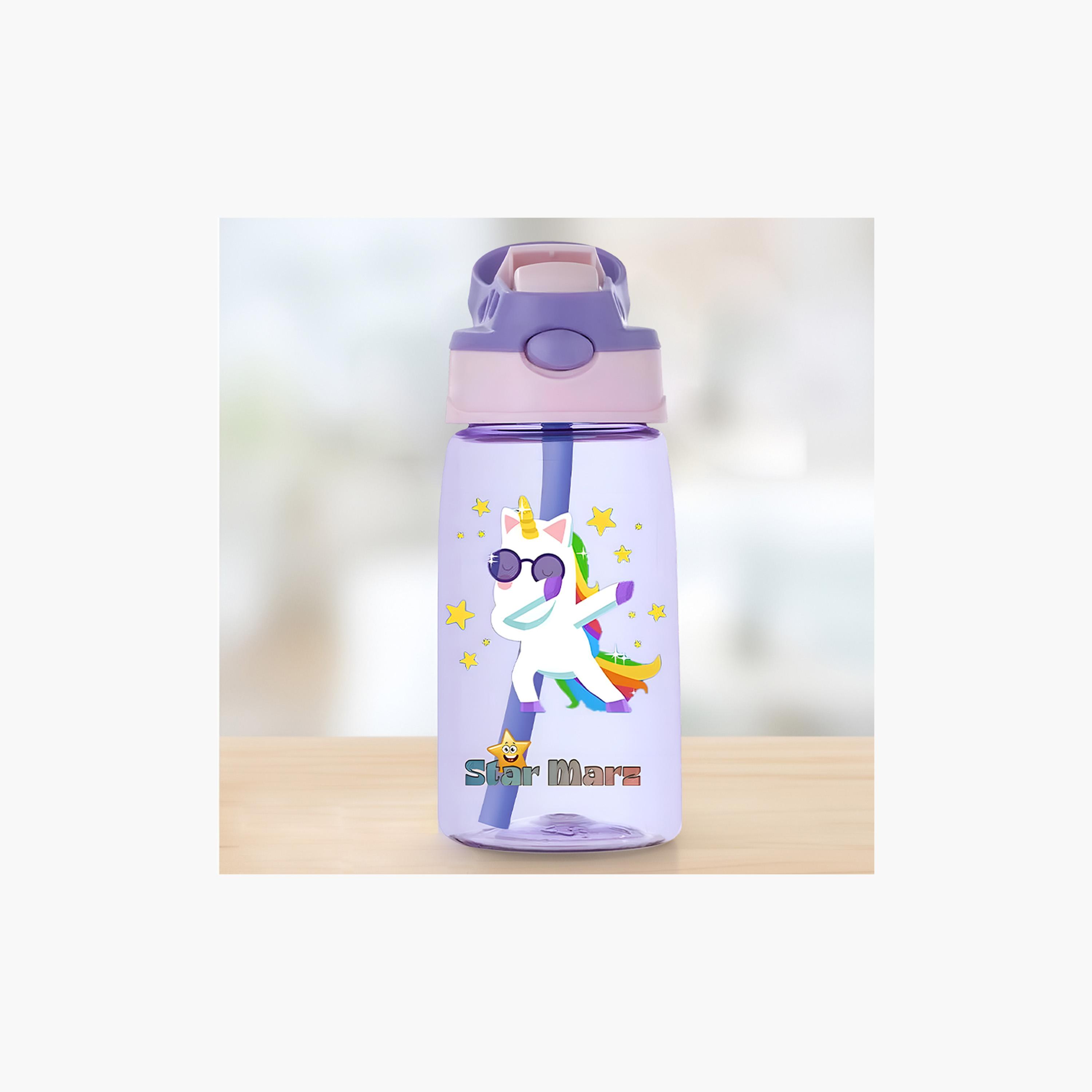 زجاجة مياه مضادة للتسرب بطبعة كرتونية من ستارمارز - 480 مل - أرجواني-school-waterbottles-image-6