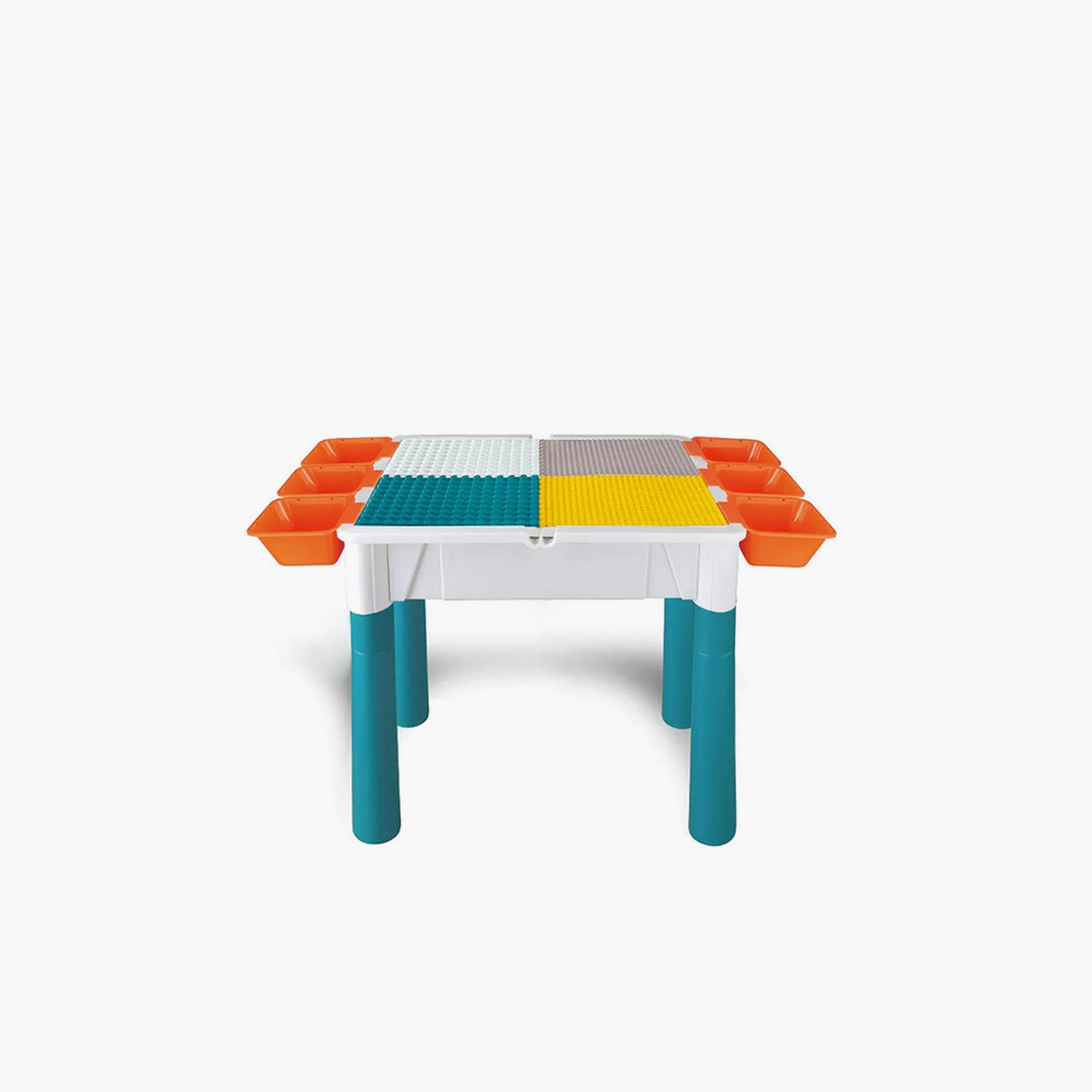 Starmarz 178-Piece Building Blocks Set with Table, Chair, Storage & Pen - Multicolor-toys-buildingblocks-blocks-image-1