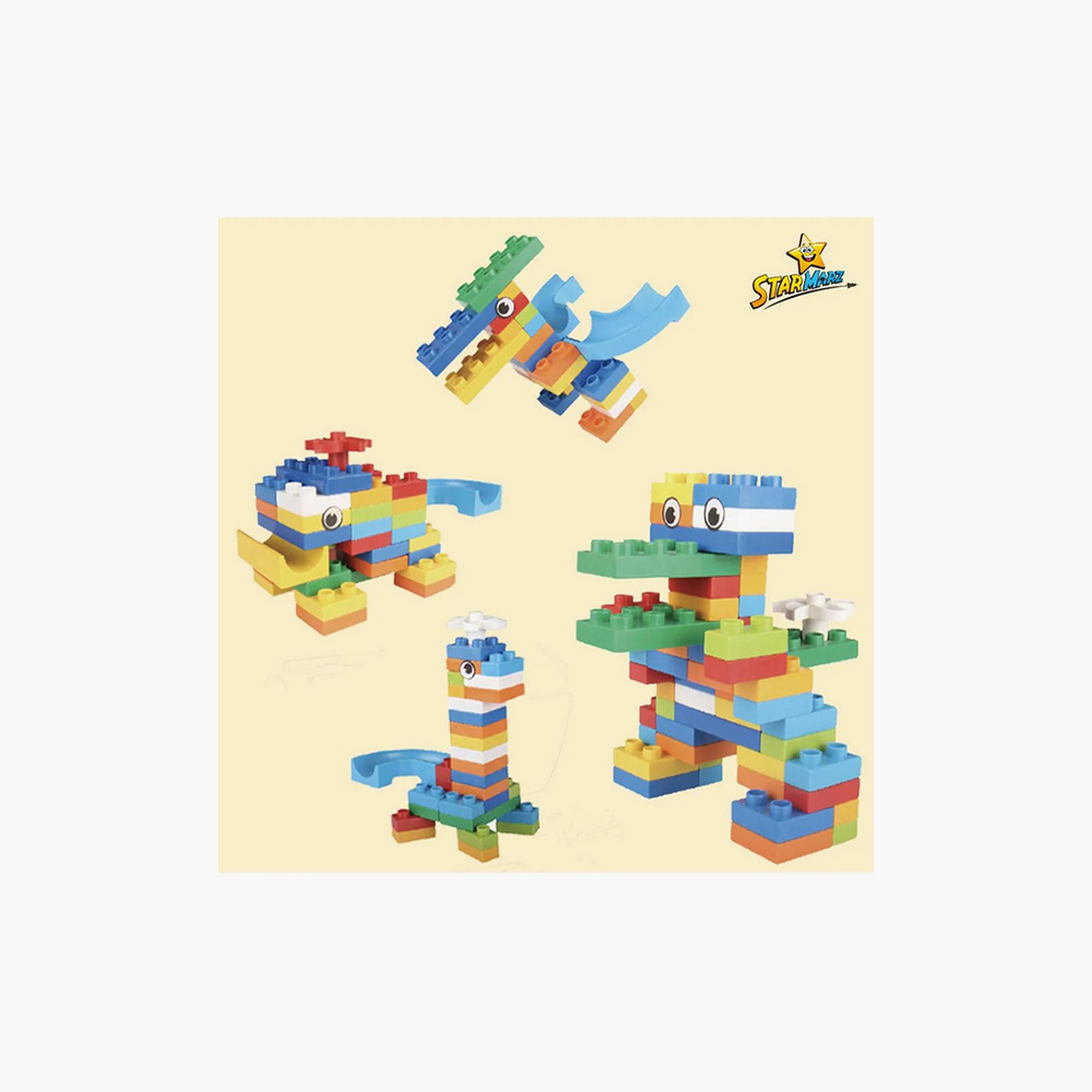 Starmarz 178-Piece Building Blocks Set with Table, Chair, Storage & Pen - Multicolor-toys-buildingblocks-blocks-image-10