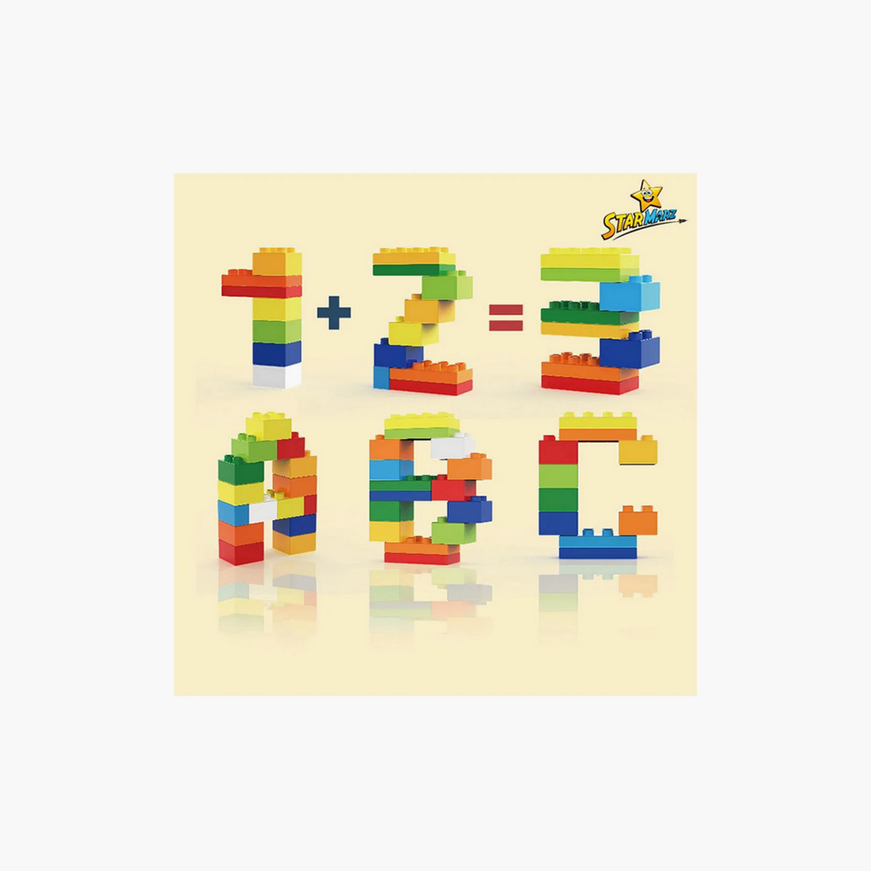 Starmarz 178-Piece Building Blocks Set with Table, Chair, Storage & Pen - Multicolor-toys-buildingblocks-blocks-image-2