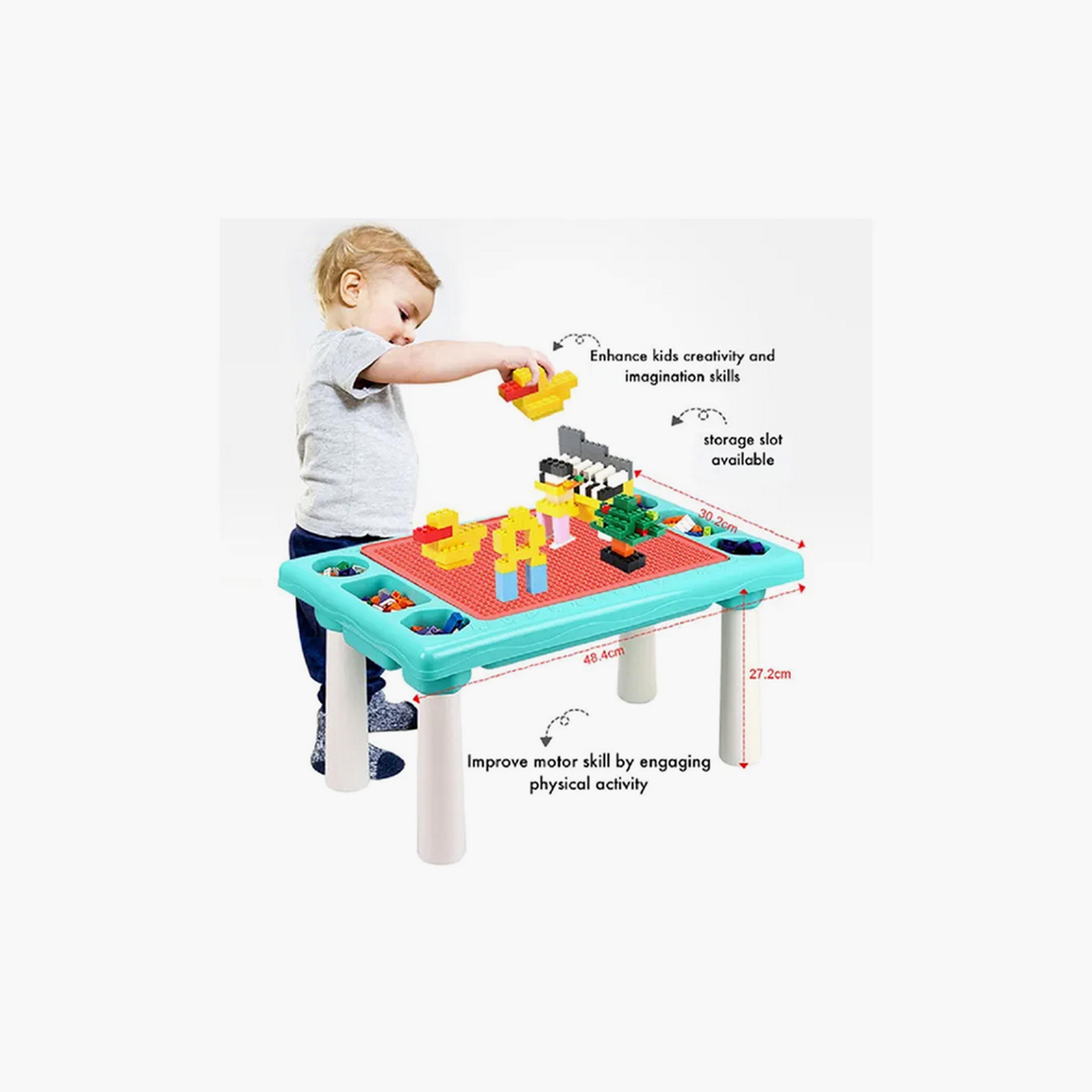 Starmarz 300-Piece Multi-Functional Toy Block Table - Multicolor-toys-buildingblocks-blocks-image-2