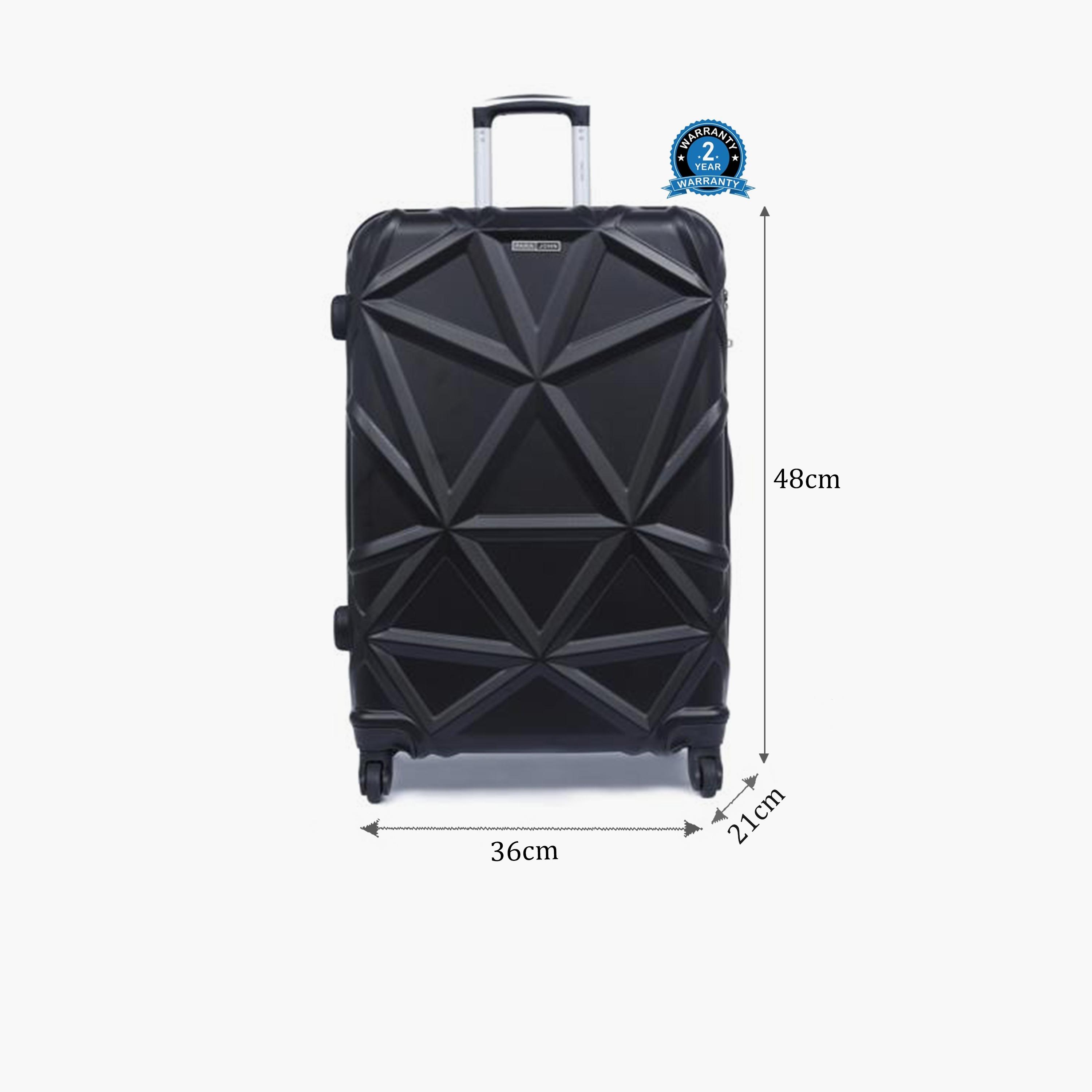 Para John Matrix 48 CM Small Cabin ABS Hard Sided 4-Wheeler Spinner Trolley Bag with TSA Lock-travel-luggagesandbags-luggage-image-2