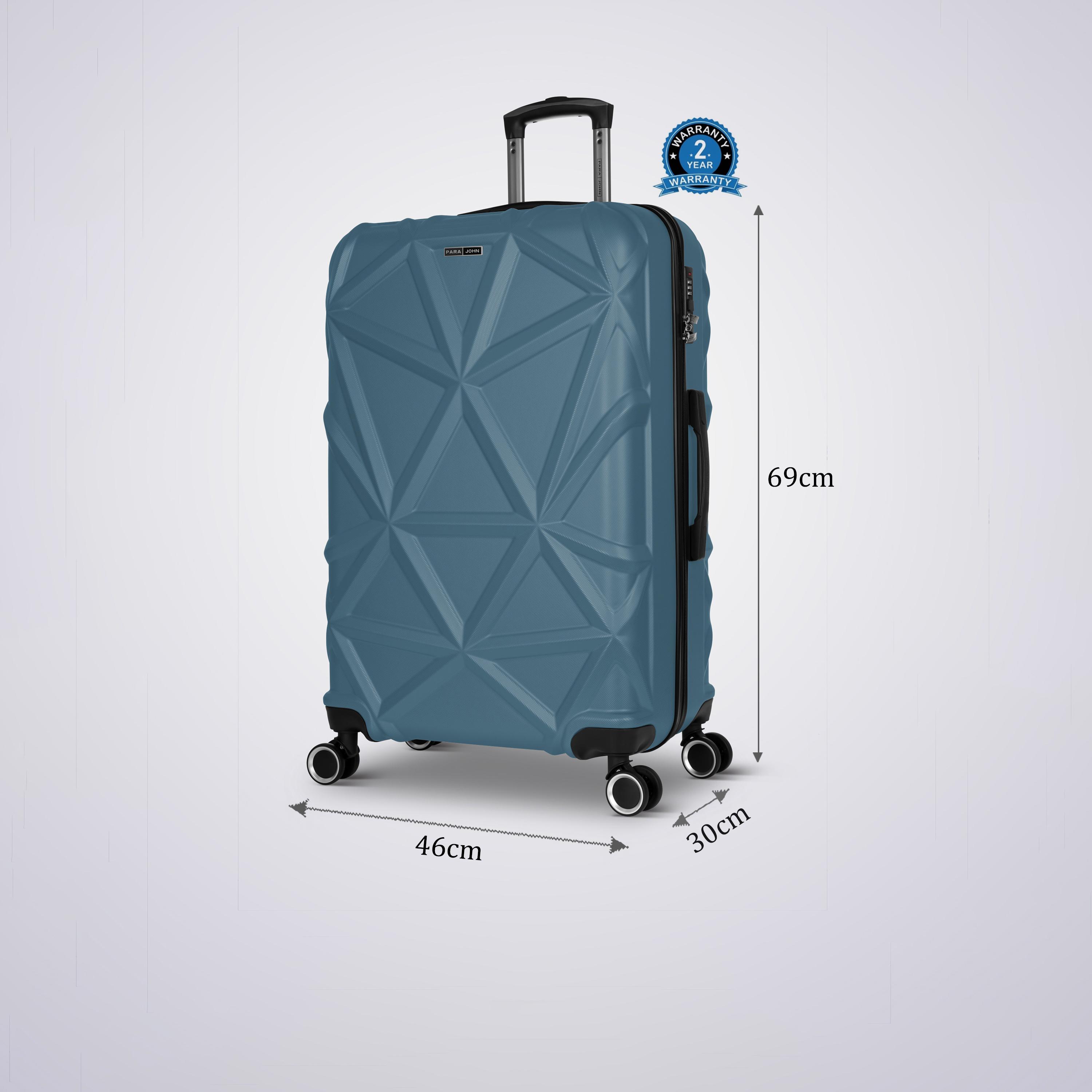 Para John Matrix 69 CM Large Check-in ABS Hard Sided 4-Wheeler Spinner Trolley Bag with TSA Lock-travel-luggagesandbags-luggage-image-8