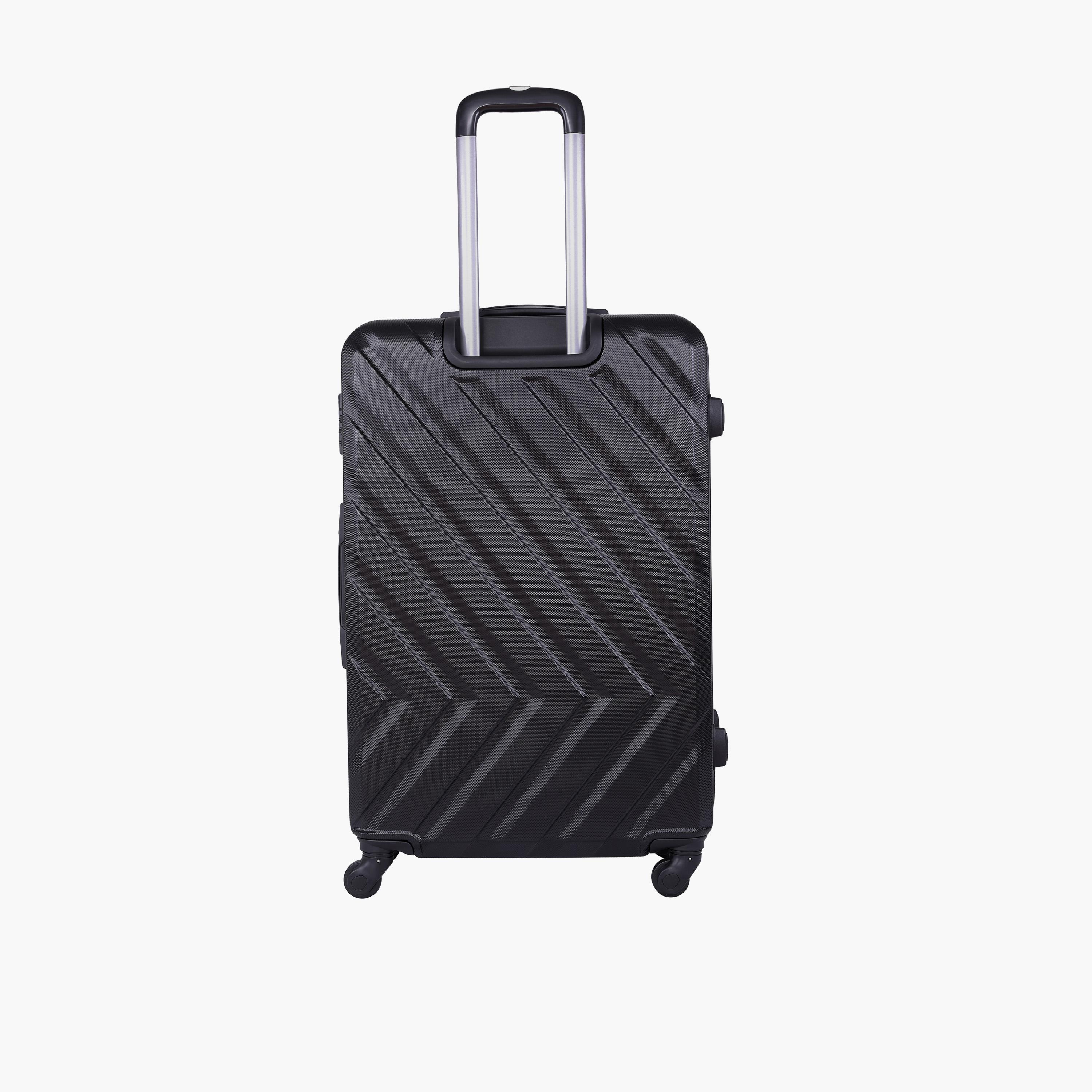 Para John Chevron 76 CM Large Check-in ABS Hard Sided 4-Wheeler Spinner Trolley Bag with 3-digit combination lock-travel-luggagesandbags-luggage-image-21