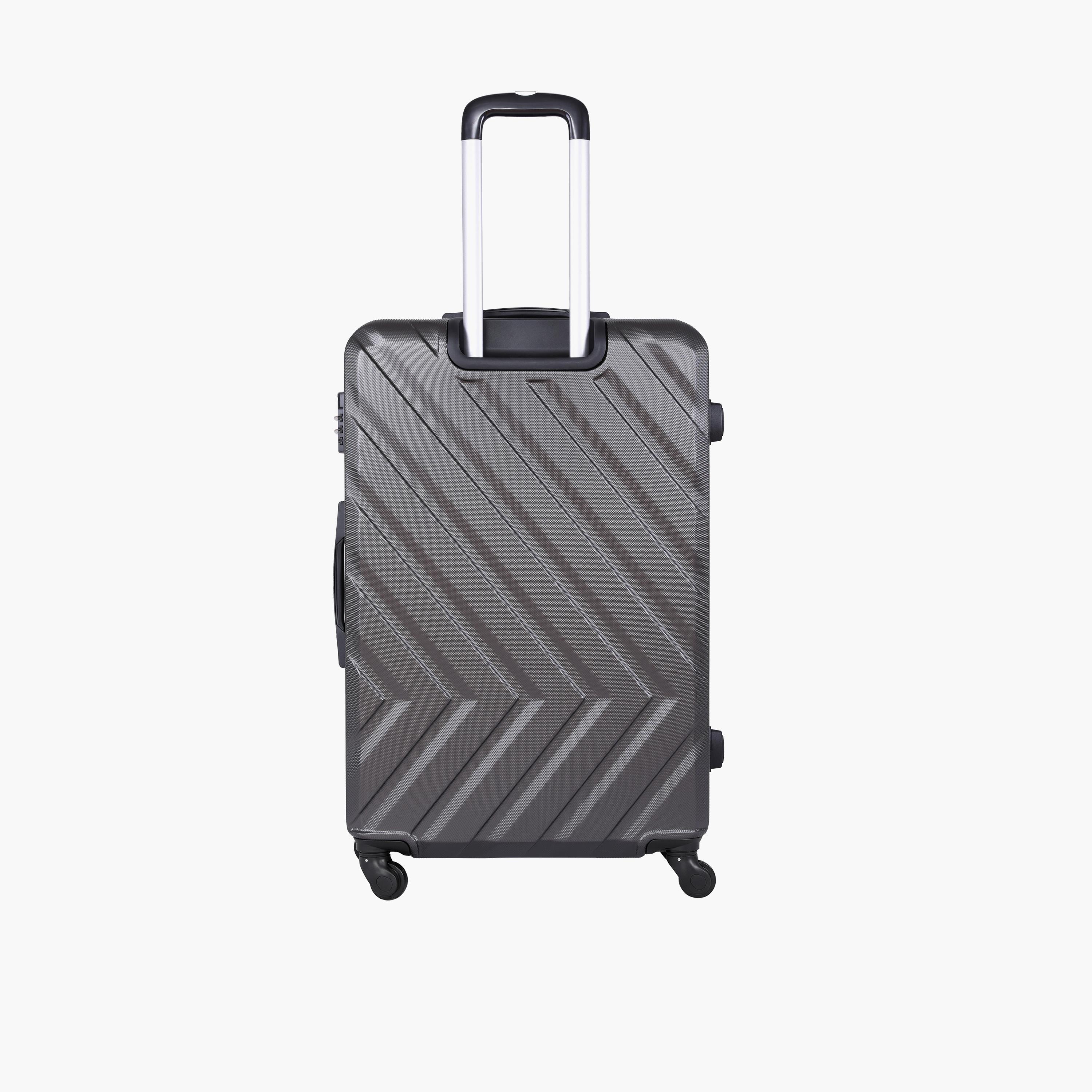 Para John Chevron 76 CM Large Check-in ABS Hard Sided 4-Wheeler Spinner Trolley Bag with 3-digit combination lock-travel-luggagesandbags-luggage-image-28