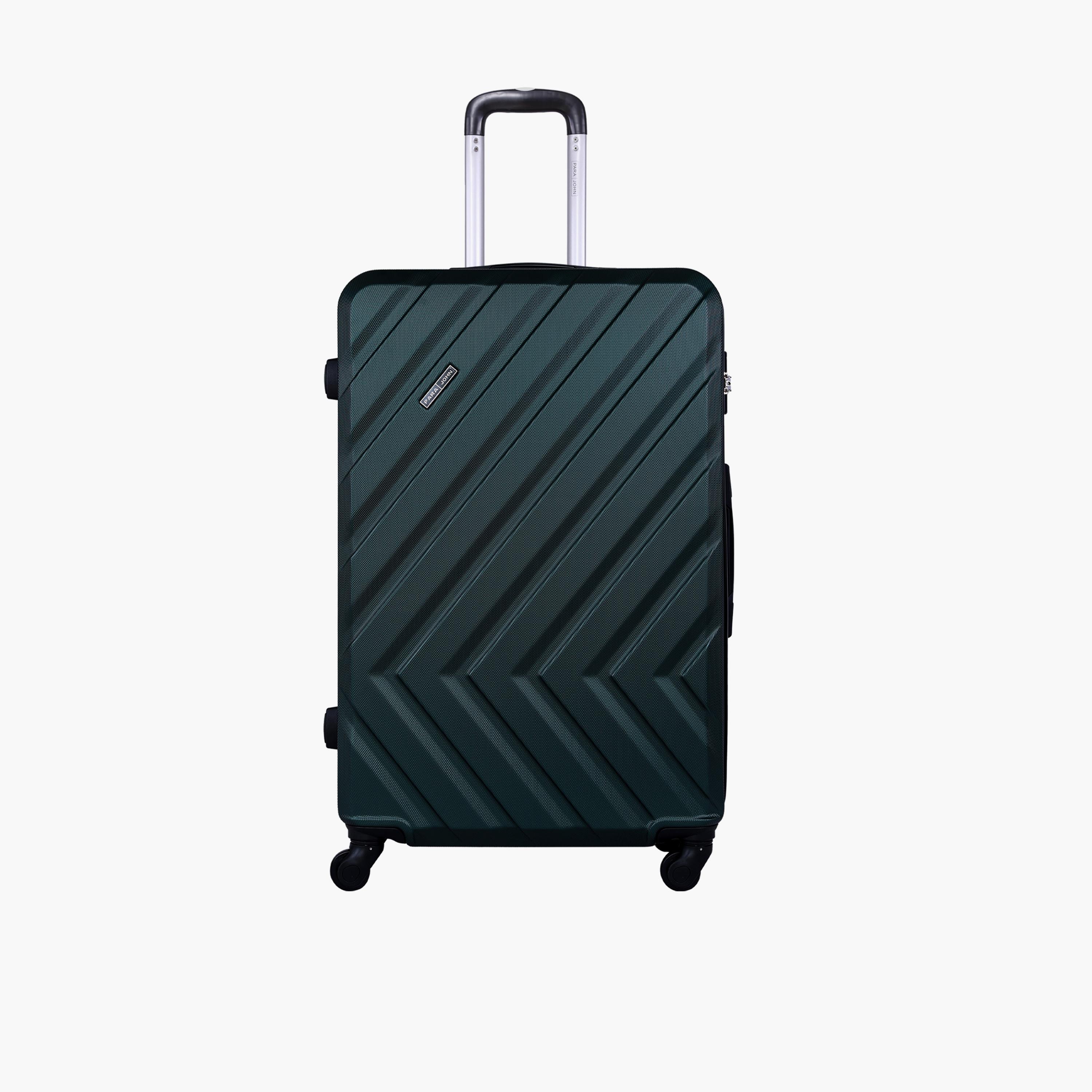 بارا جون - شنطة سفر شيفرون 66 سم متوسطة الحجم، مصنوعة من مادة ABS ذات الجوانب الصلبة، بأربع عجلات دوارة وقفل مكون من 3 أرقام-travel-luggagesandbags-luggage-image-15