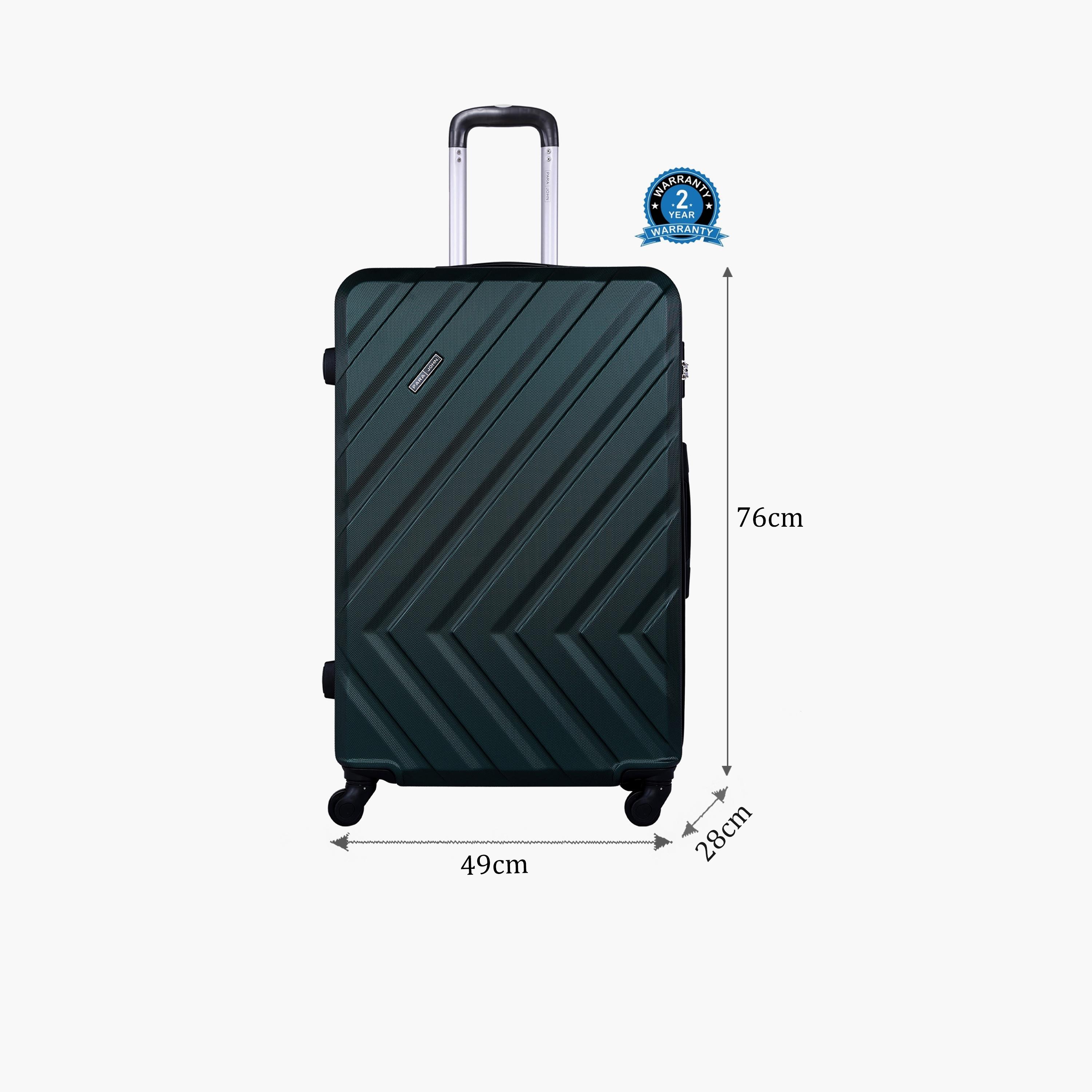 Para John Chevron 76 CM Large Check-in ABS Hard Sided 4-Wheeler Spinner Trolley Bag with 3-digit combination lock-travel-luggagesandbags-luggage-image-30