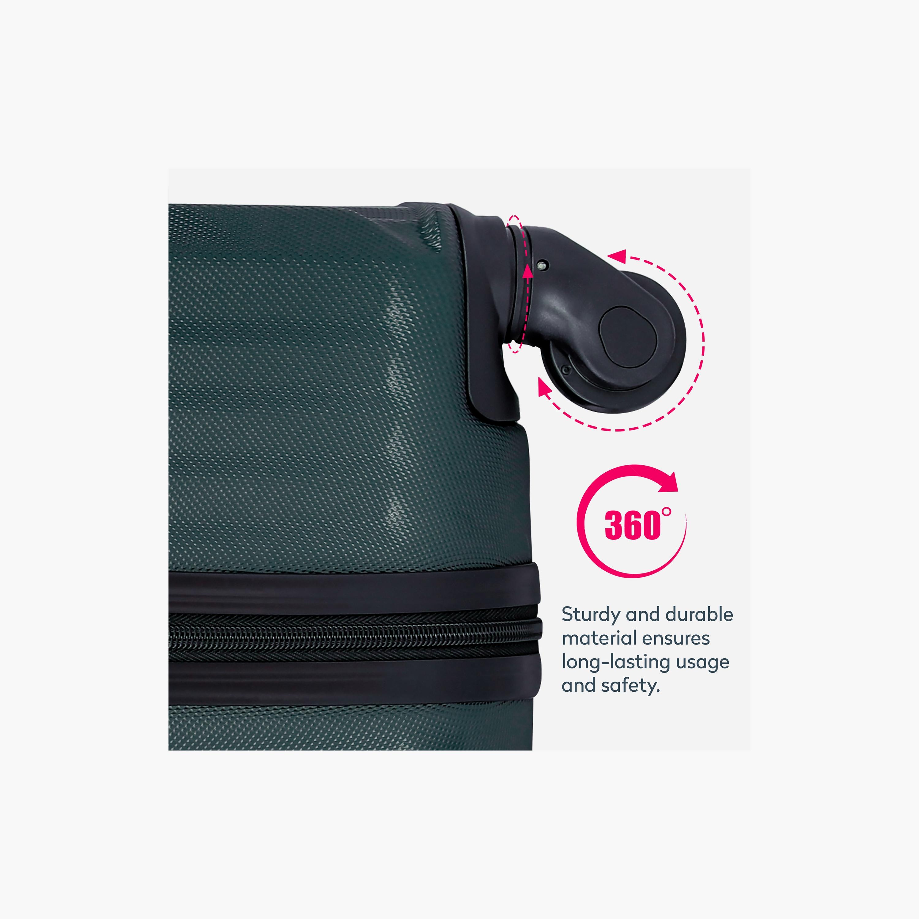 Para John Chevron 76 CM Large Check-in ABS Hard Sided 4-Wheeler Spinner Trolley Bag with 3-digit combination lock-travel-luggagesandbags-luggage-image-33