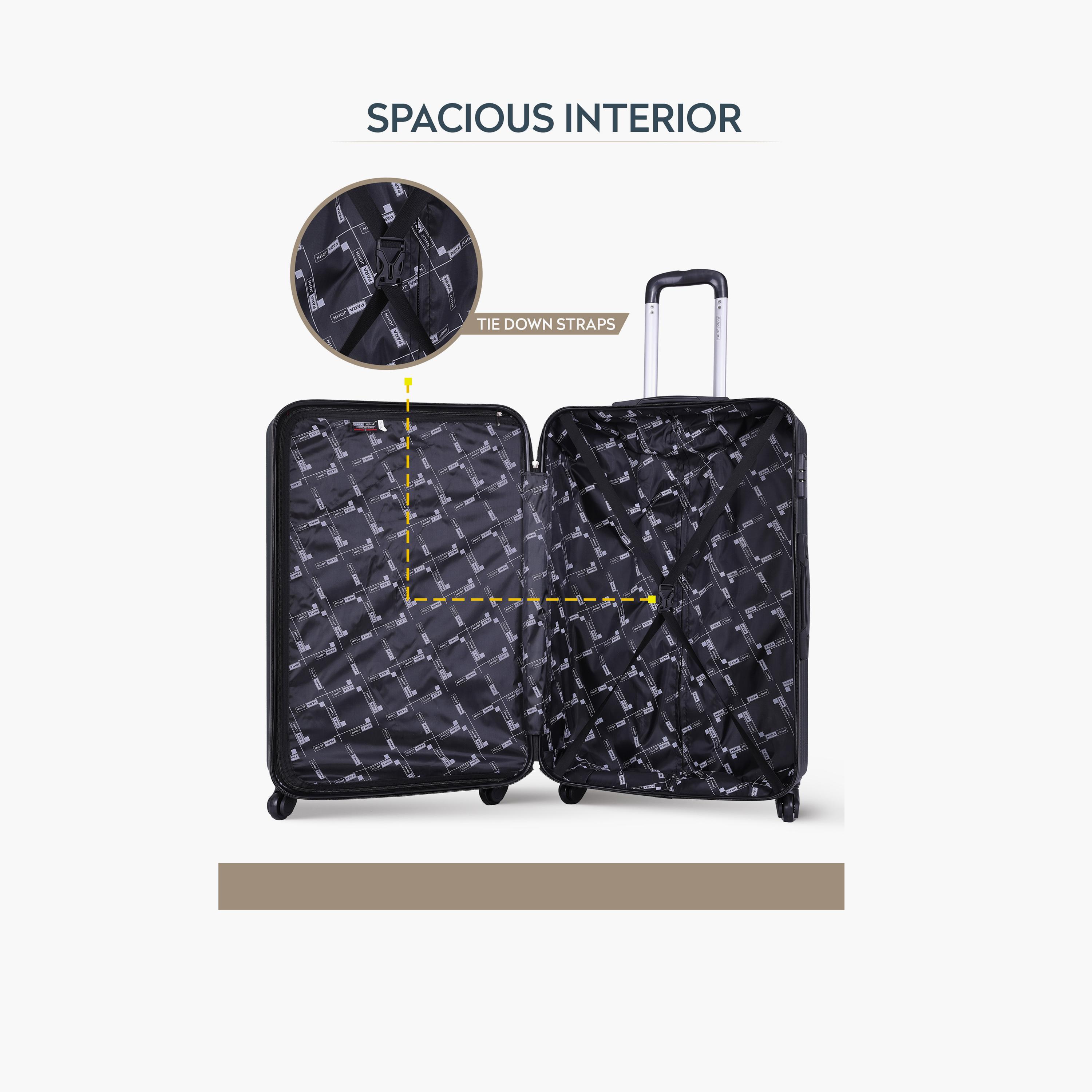 Para John Spiral 56 CM Small Cabin ABS Hard Sided 4-Wheeler Spinner Trolley Bag with 3-digit combination lock-travel-luggagesandbags-luggage-image-6
