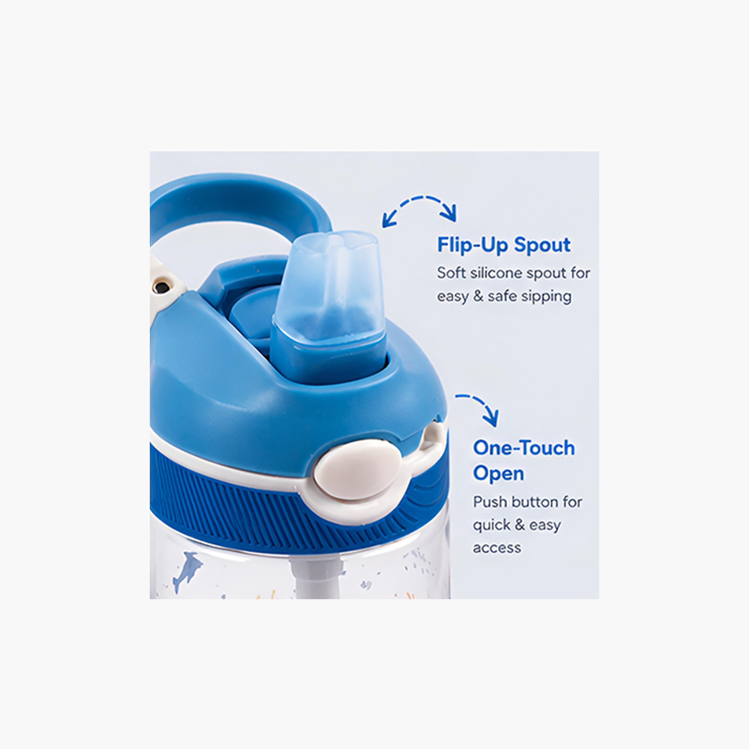 COCOBEE BPA Free Leakproof Water Bottle - 480ml - Blue-school-waterbottles-image-5