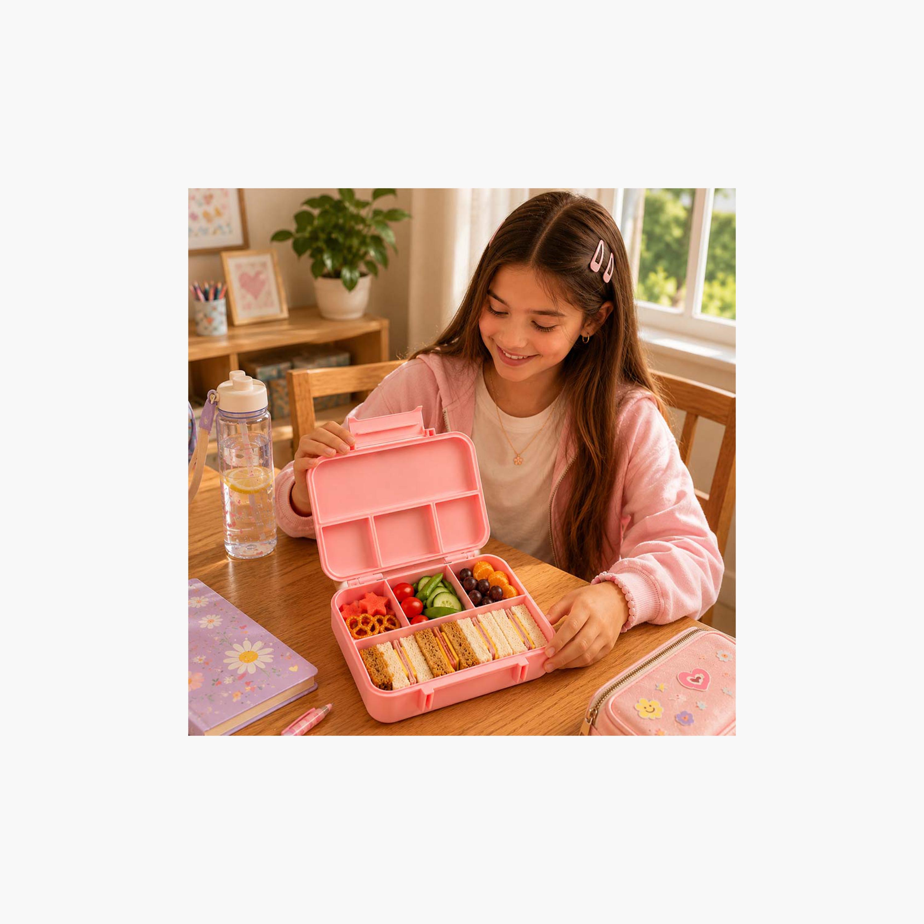 صندوق غداء بينتو مانع للتسرب وخالي من مادة BPA من كوكوبي - 585 مل-school-lunchessentials-lunchboxes-image-8