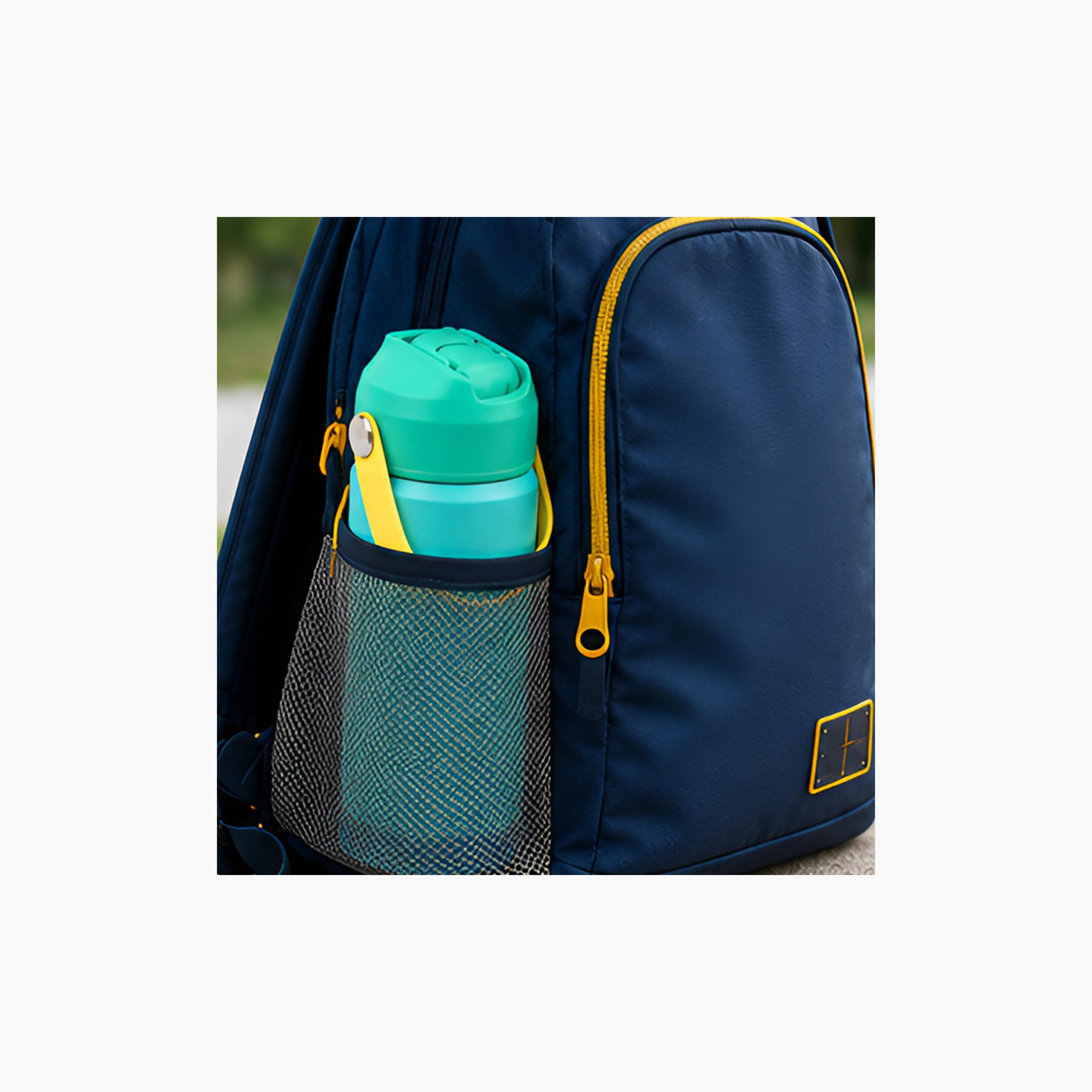 زجاجة ماء معزولة ومضادة للتسرب بمقبض ناعم من كوكوبي - 500 مل - أخضر-school-waterbottles-image-6