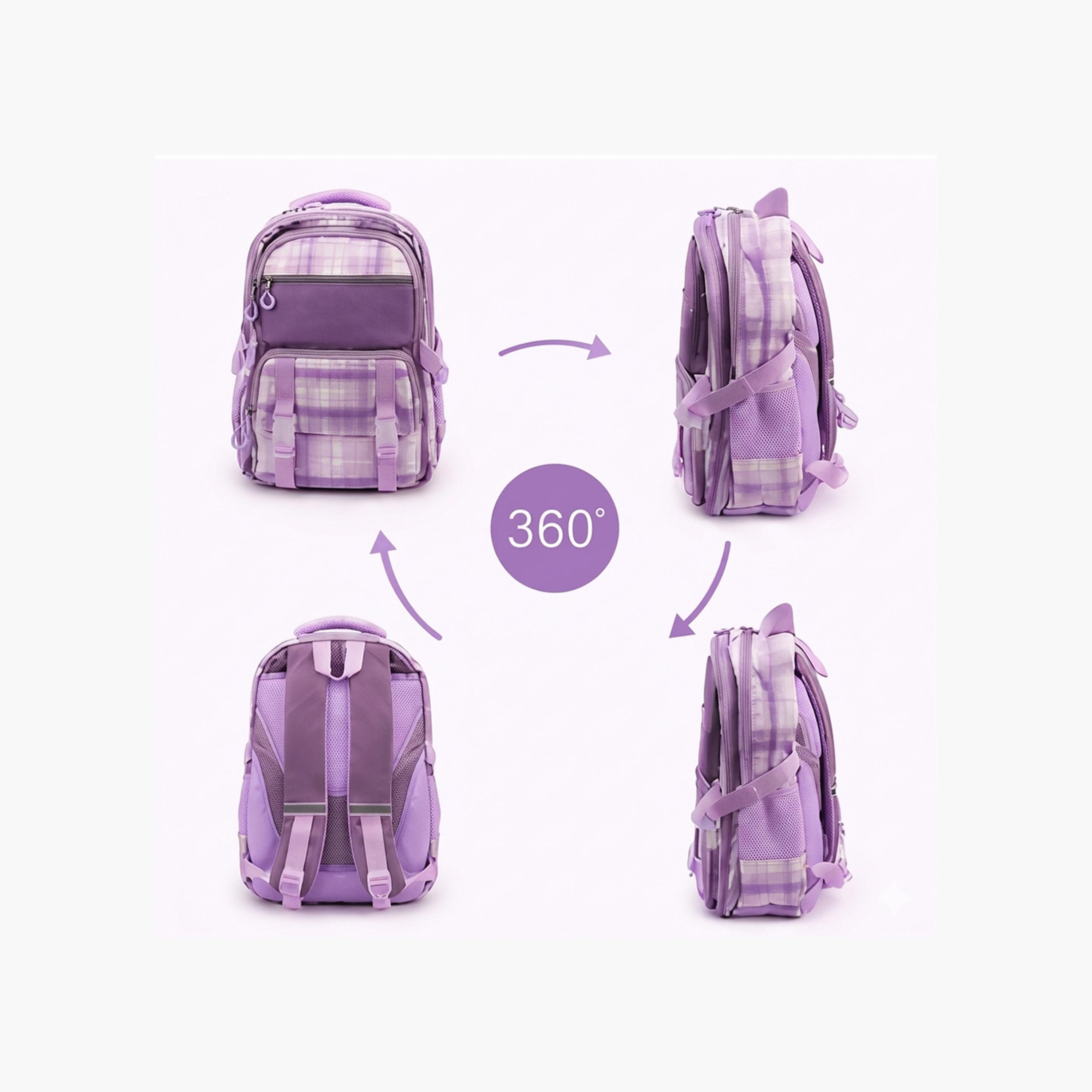 COCOBEE Backpack with Adjustable Straps & Bottle Pocket - 15 inch-school-bagsandbackpacks-backpacks-image-5