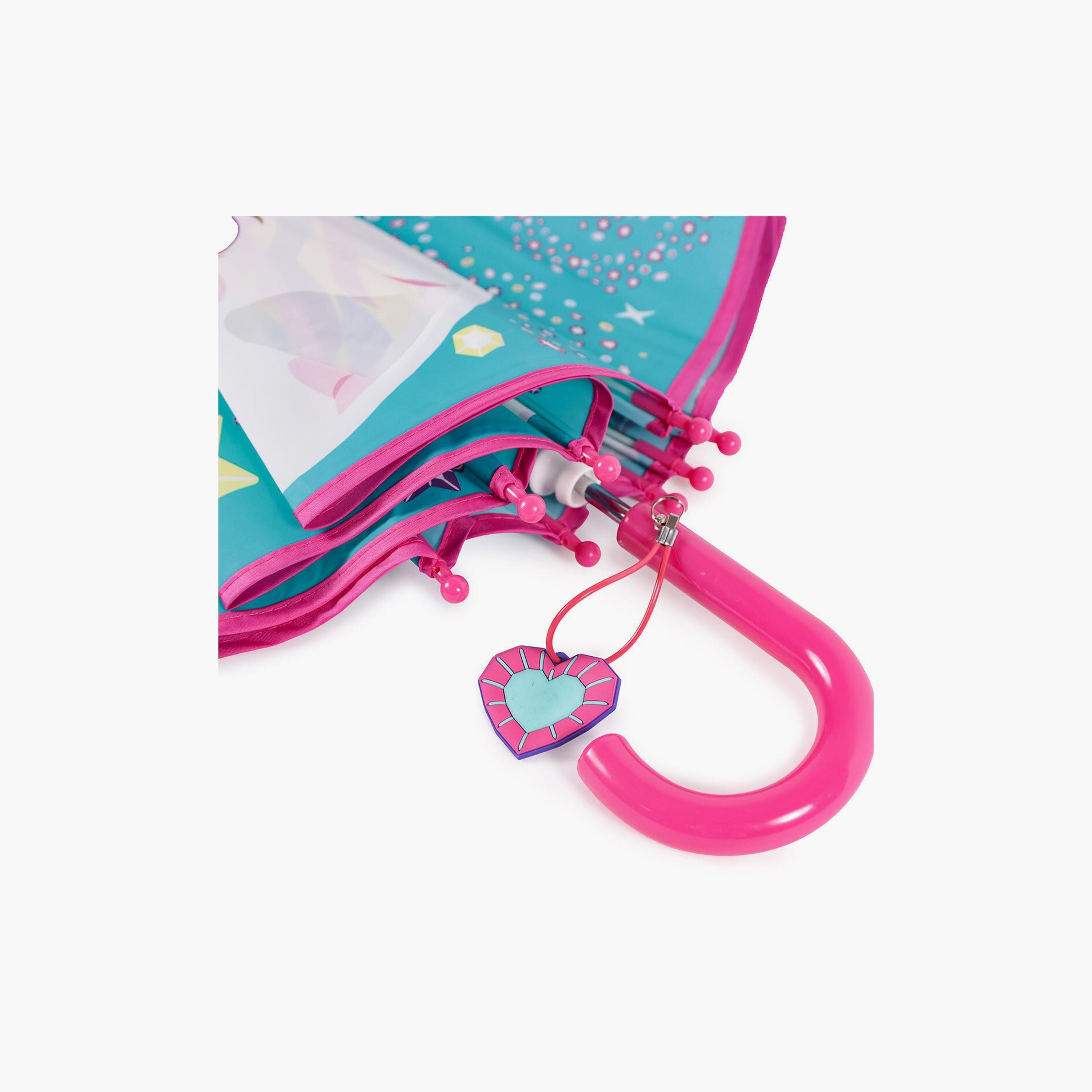 Biggdesign Milkyway Ayris Printed 8 Ribs Folding Umbrella - Blue-baby-gear-travelaccessories-image-6