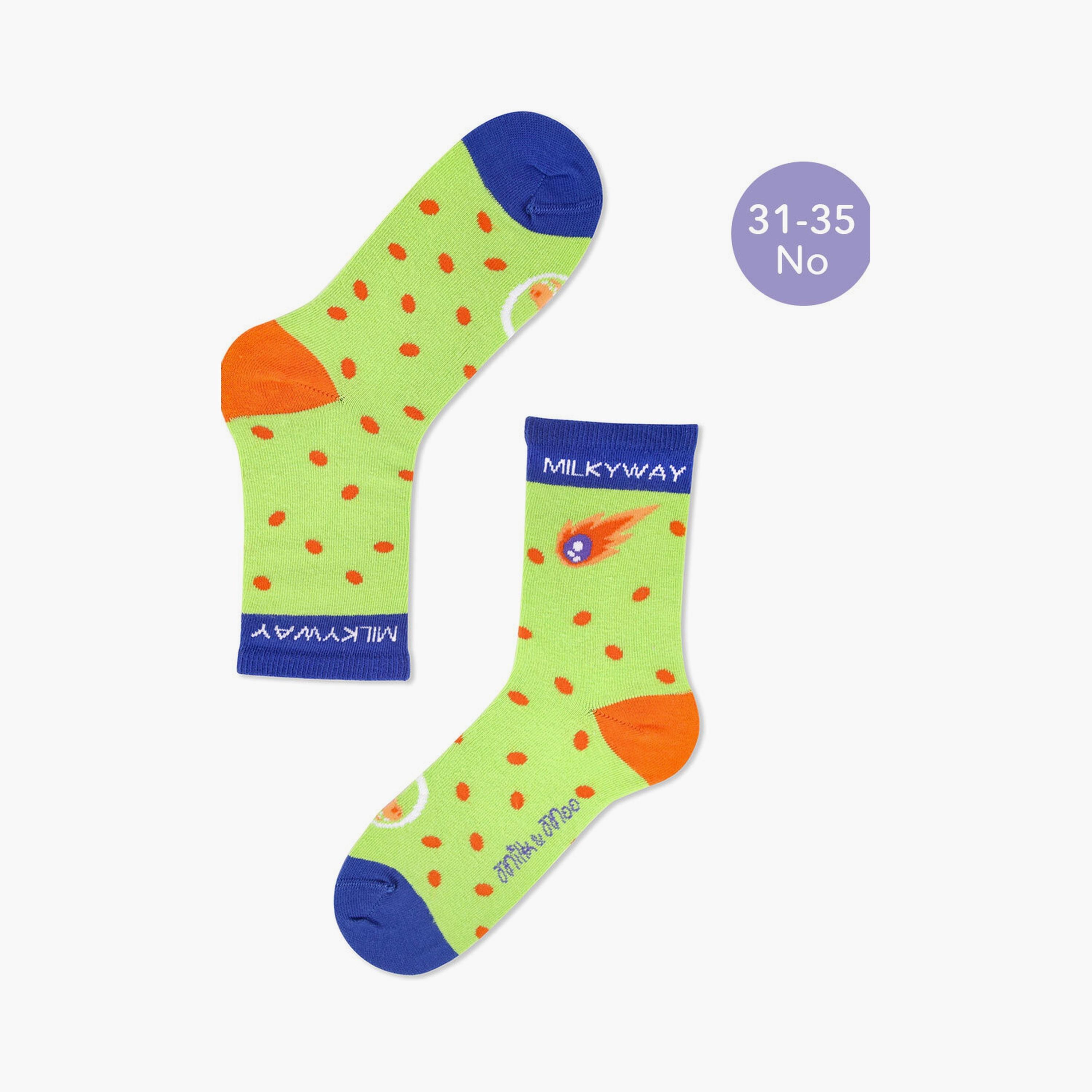 Biggdesign 5 Pair of Printed Socks - Ponix - Multicolour-boys-accessories-socks-image-6