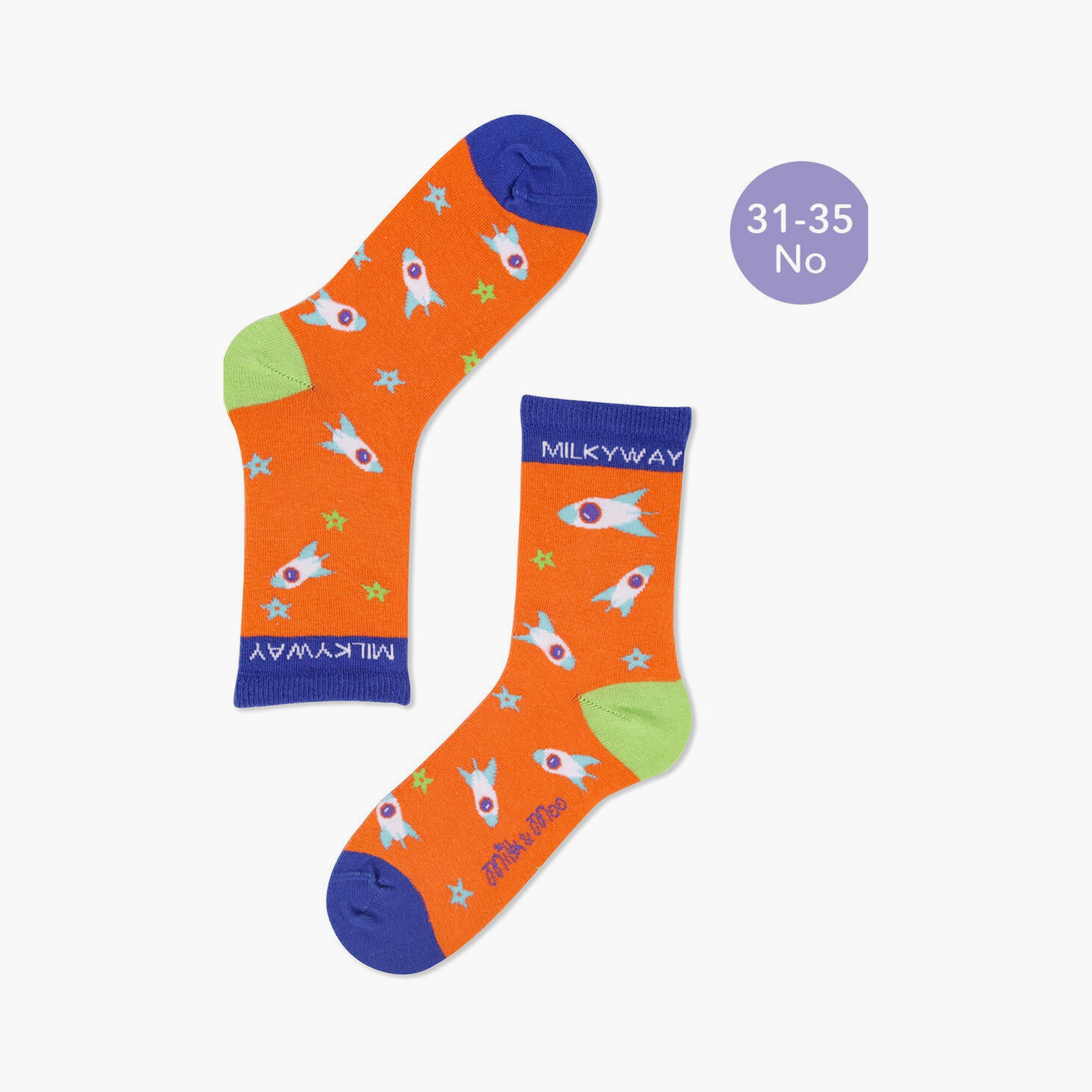 Biggdesign 5 Pair of Printed Socks - Ponix - Multicolour-boys-accessories-socks-image-8