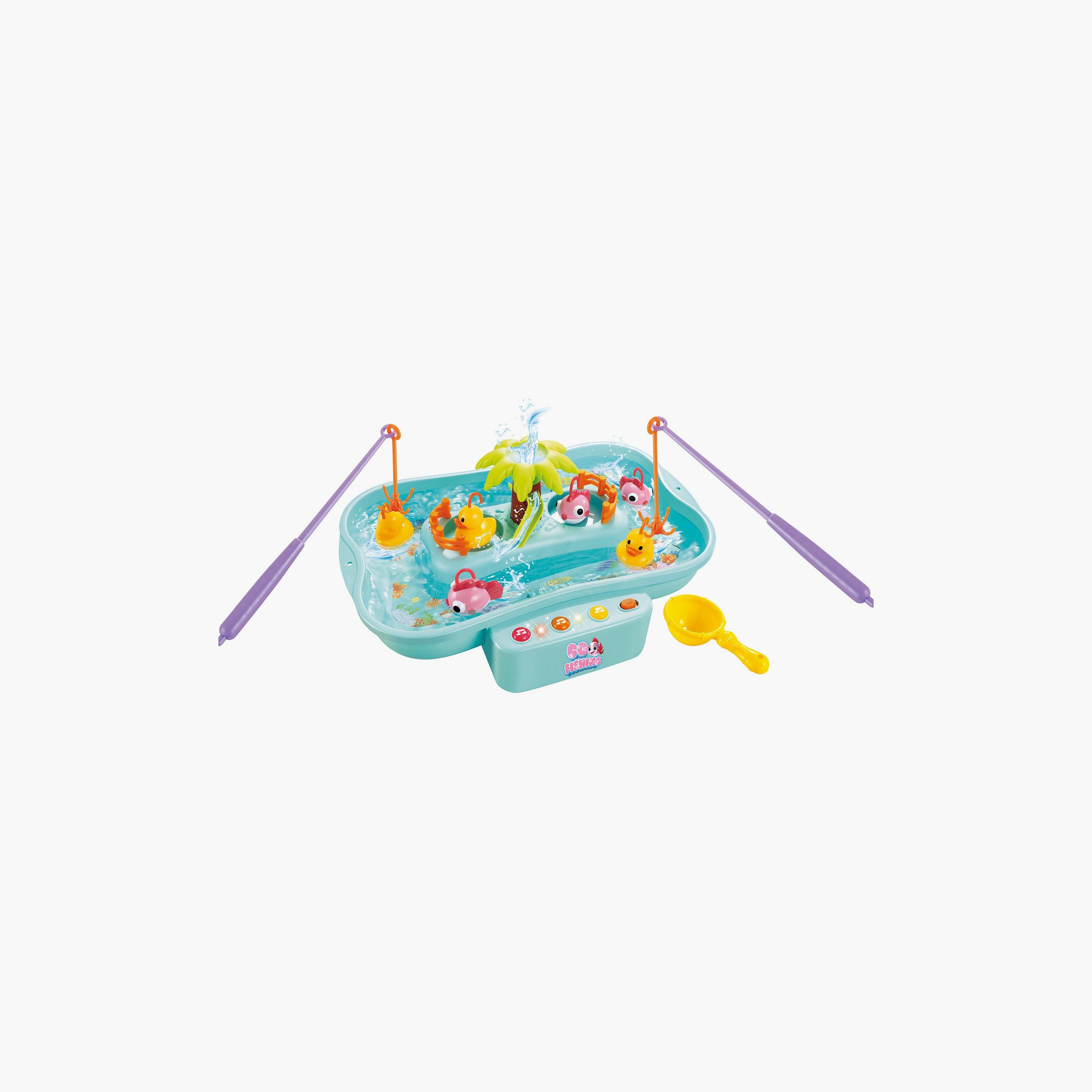 Biggdesign Ogi Mogi Toys Water Circulating Fishing Game with Battery & Music - Blue-toys-dollsandplaysets-dollplaysets-image-1