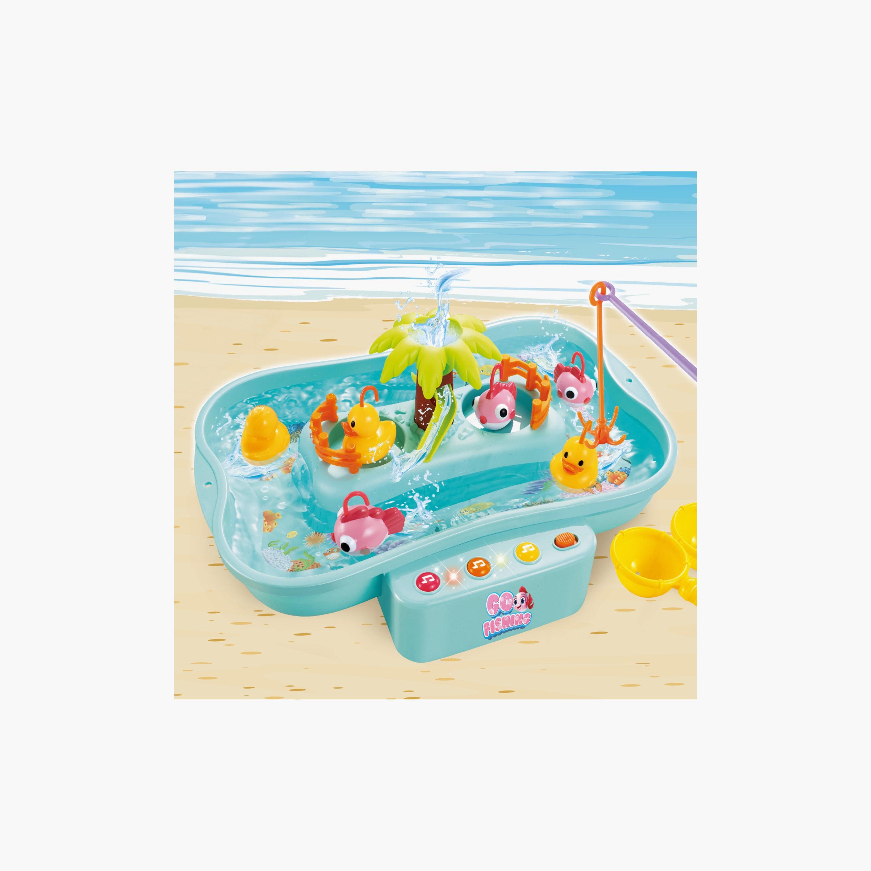 Biggdesign Ogi Mogi Toys Water Circulating Fishing Game with Battery & Music - Blue-toys-dollsandplaysets-dollplaysets-image-2