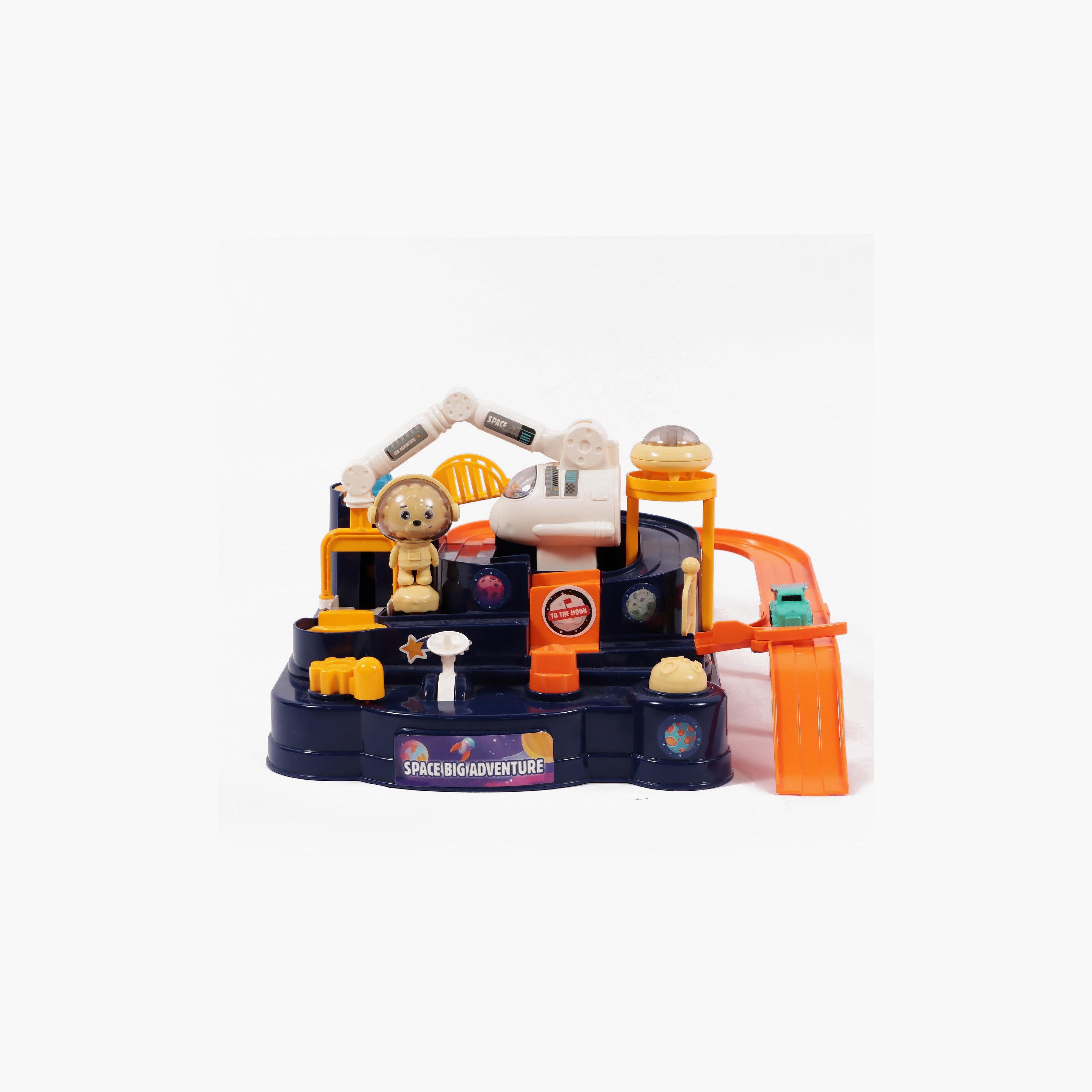Biggdesign Ogi Mogi Toys 4 Button Control Space Adventure Playset - Blue-toys-dollsandplaysets-dollplaysets-image-1