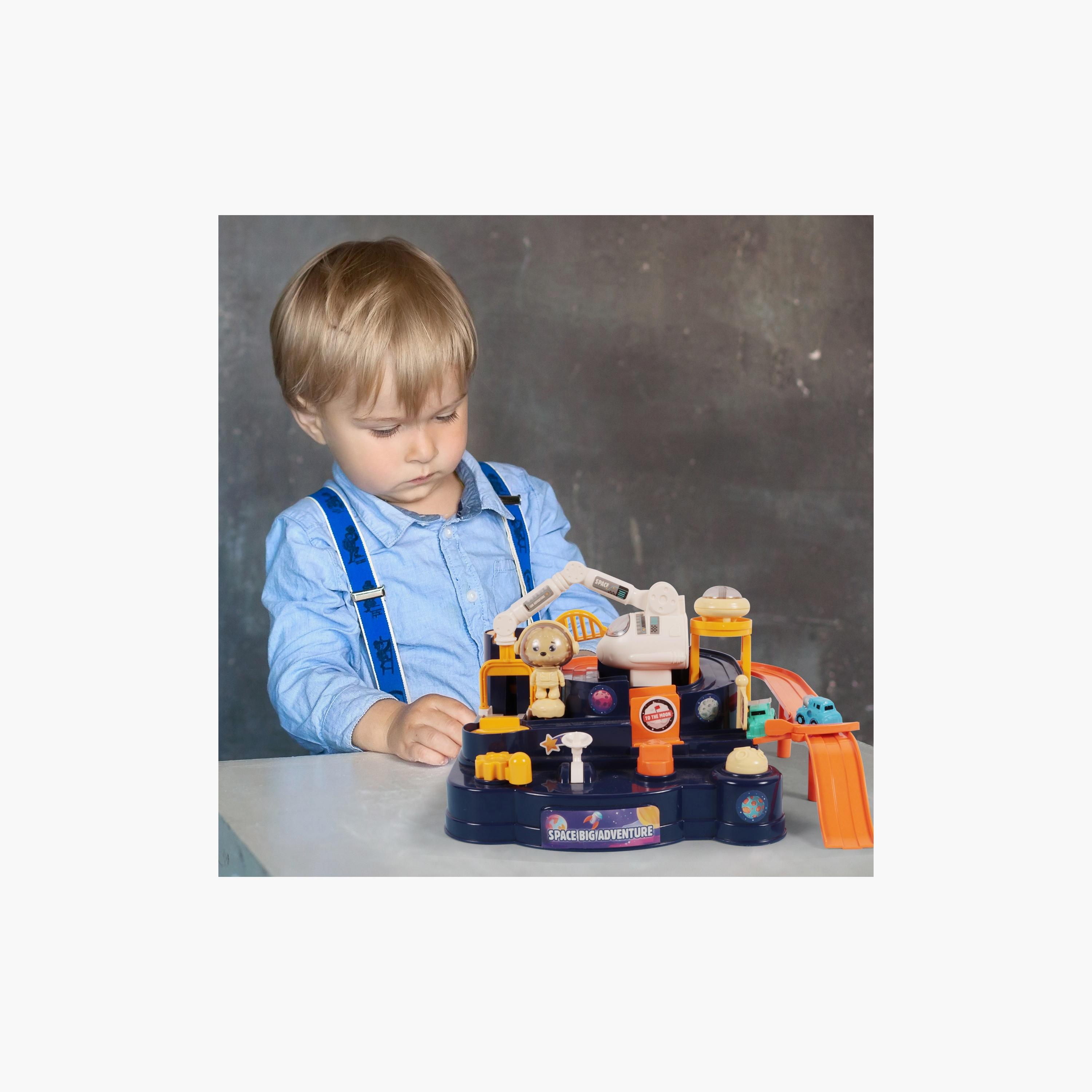 Biggdesign Ogi Mogi Toys 4 Button Control Space Adventure Playset - Blue-toys-dollsandplaysets-dollplaysets-image-4