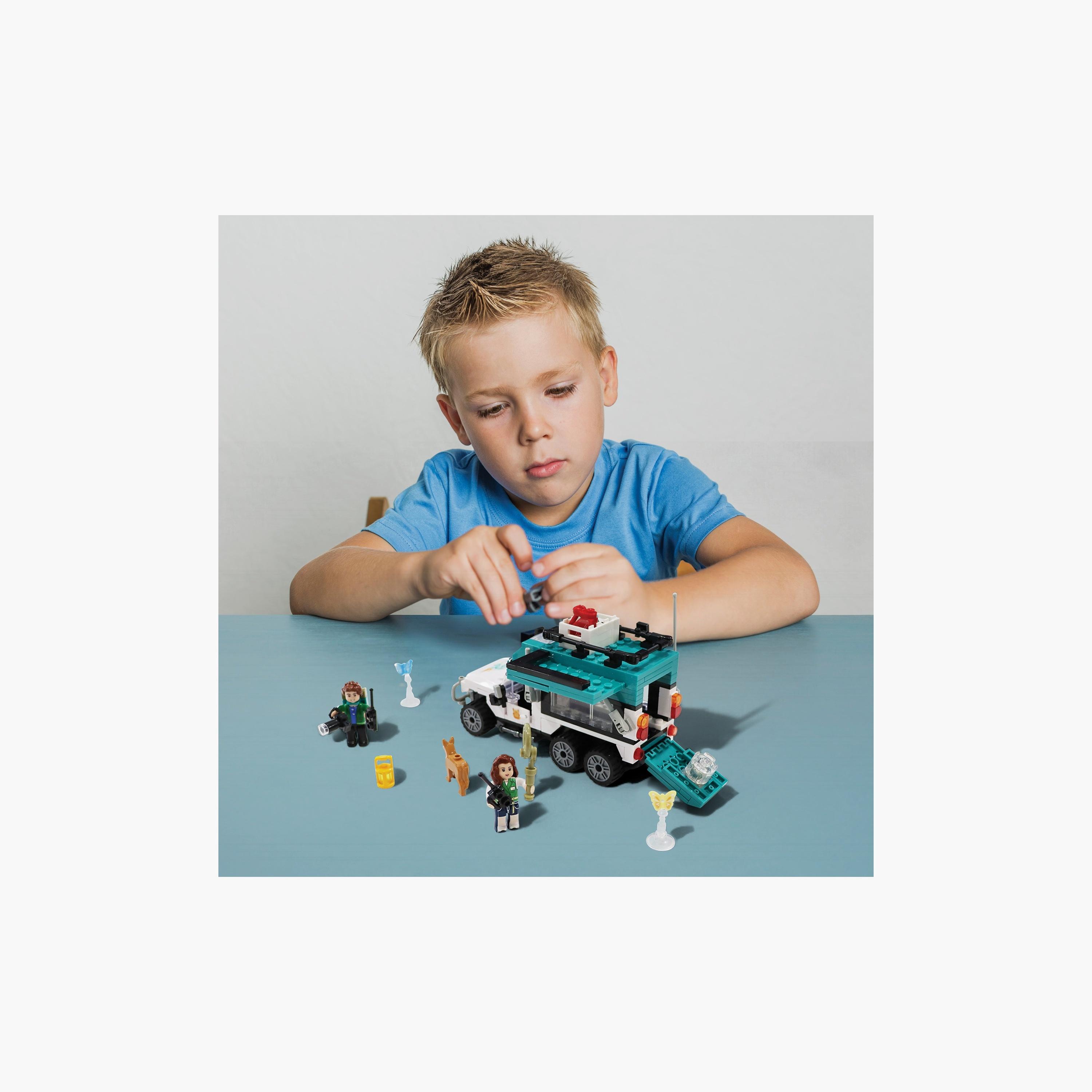 Biggdesign 298-Piece Ogi Mogi Educational Building Blocks - Camping Van - Blue-toys-buildingblocks-blocks-image-5