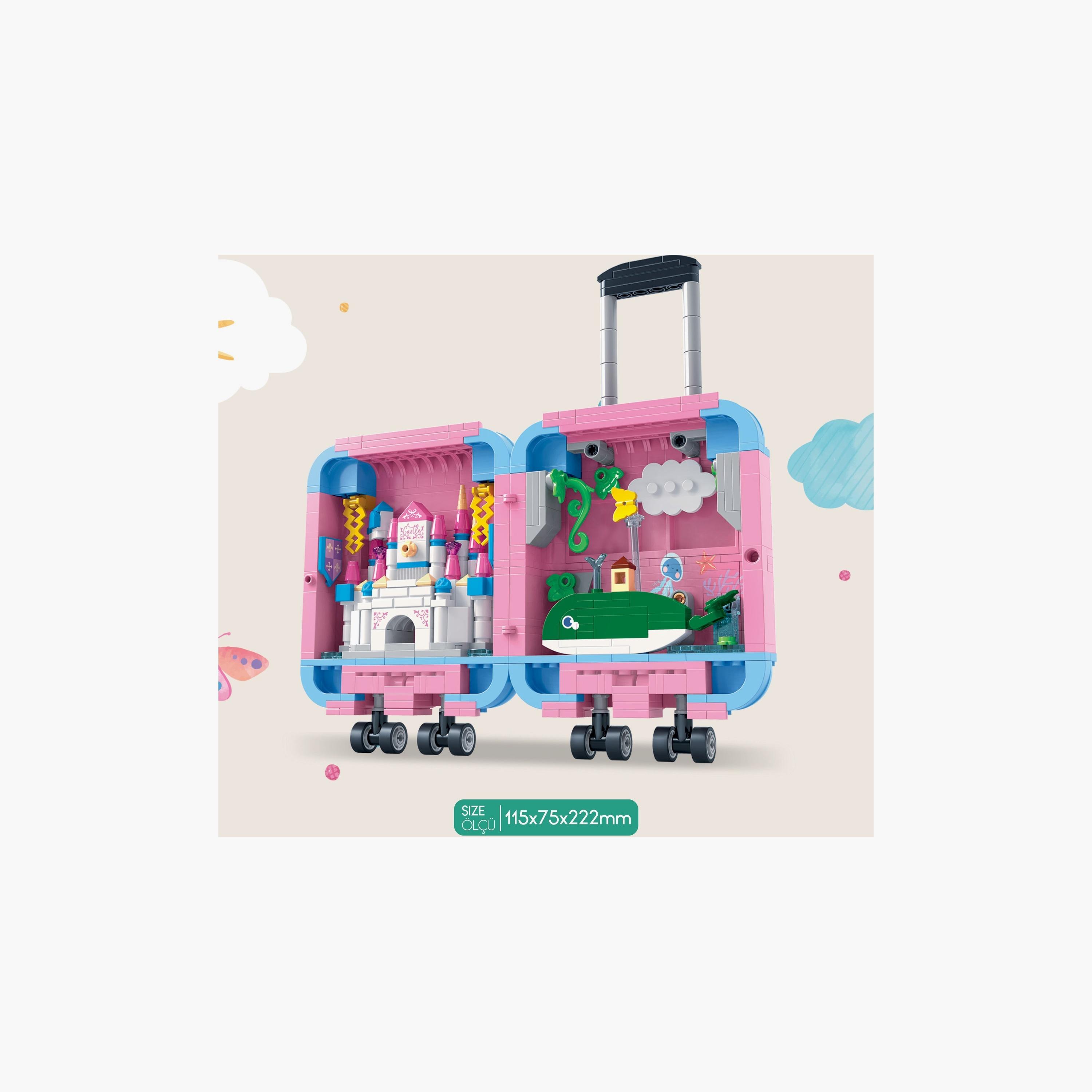 Biggdesign 519 -Piece Ogi Mogi Educational Building Blocks - Wonder Luggage - Pink-toys-buildingblocks-blocks-image-3