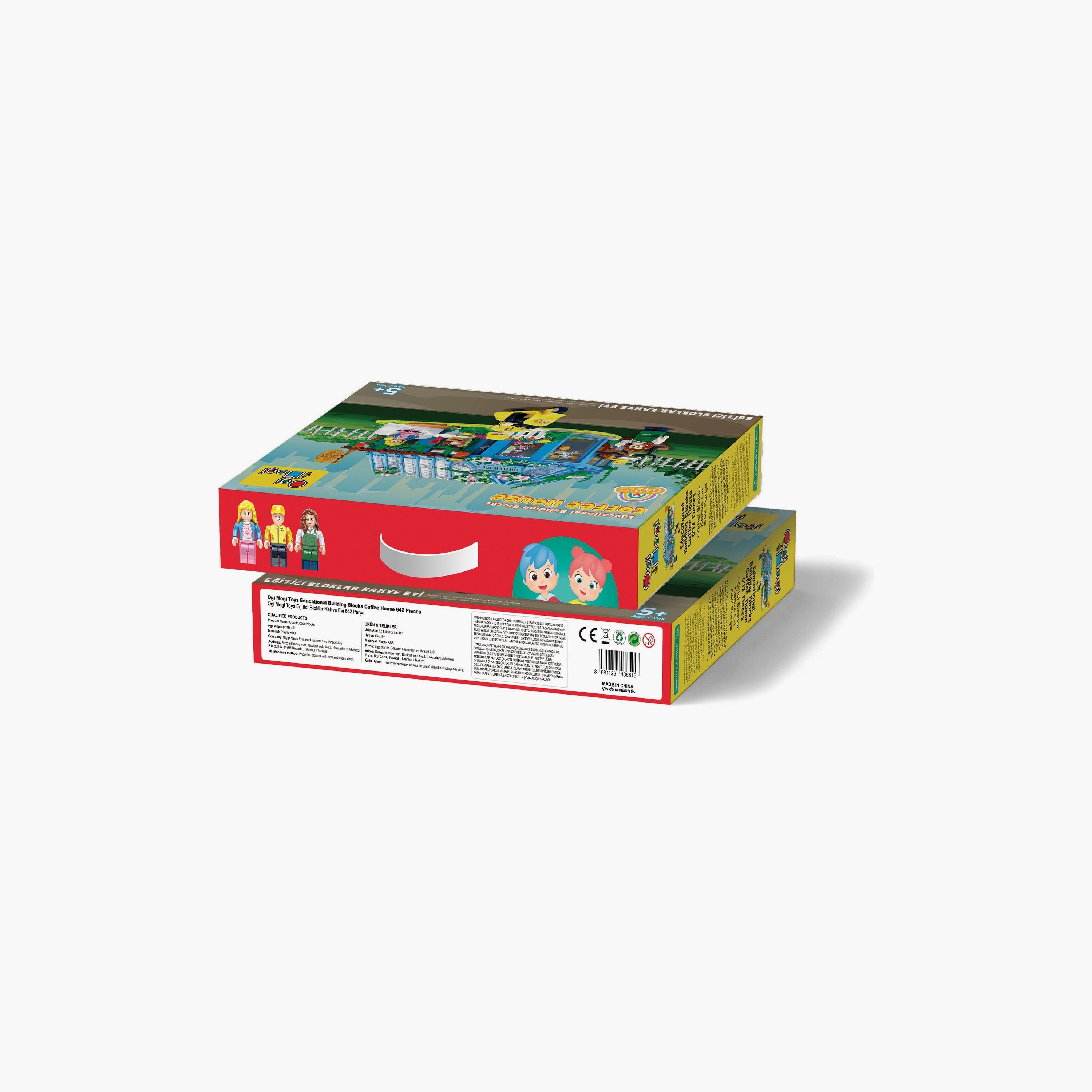 Biggdesign 642-Piece Ogi Mogi Educational Building Blocks - Coffee House - Blue-toys-buildingblocks-blocks-image-6