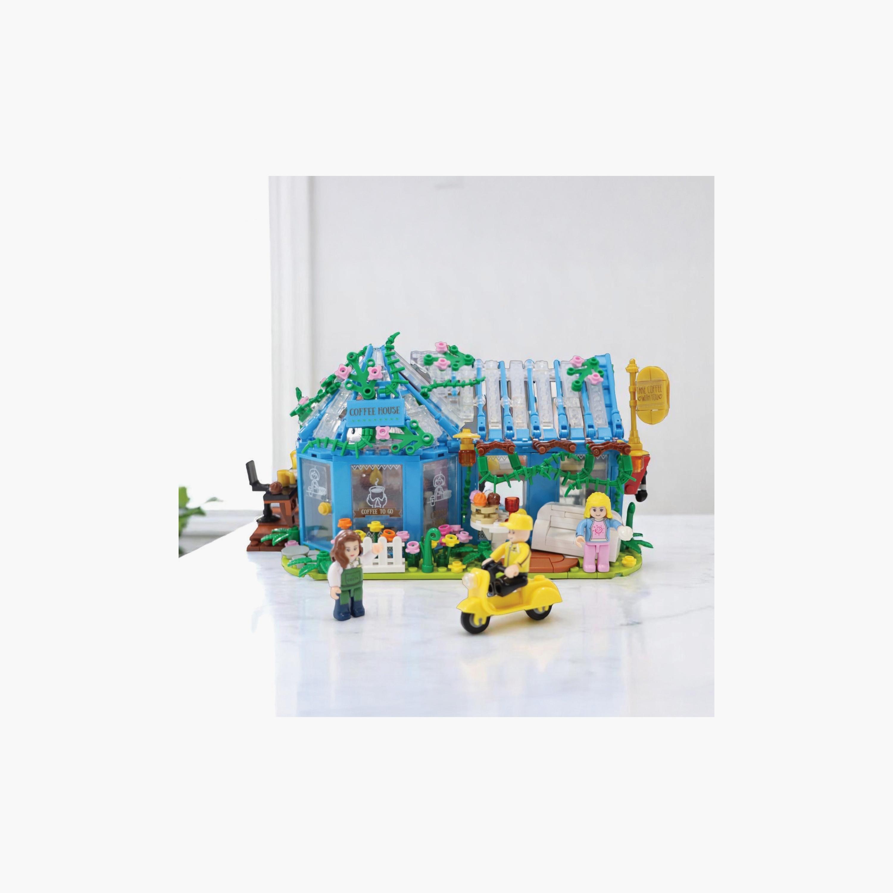 Biggdesign 642-Piece Ogi Mogi Educational Building Blocks - Coffee House - Blue-toys-buildingblocks-blocks-image-7