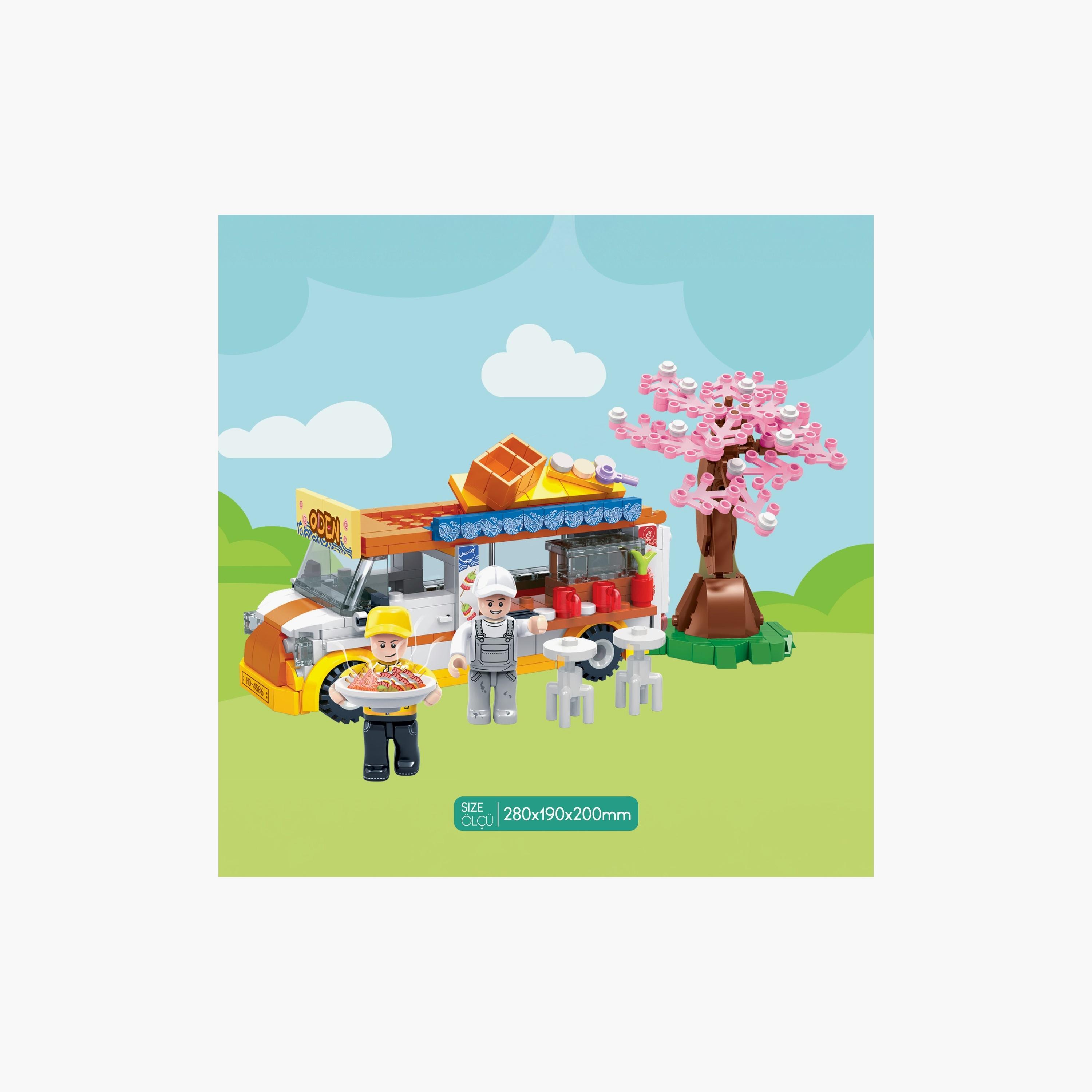 Biggdesign 310-Piece Ogi Mogi Educational Building Blocks - Mobile Restaurant - Multicolour-toys-buildingblocks-blocks-image-3