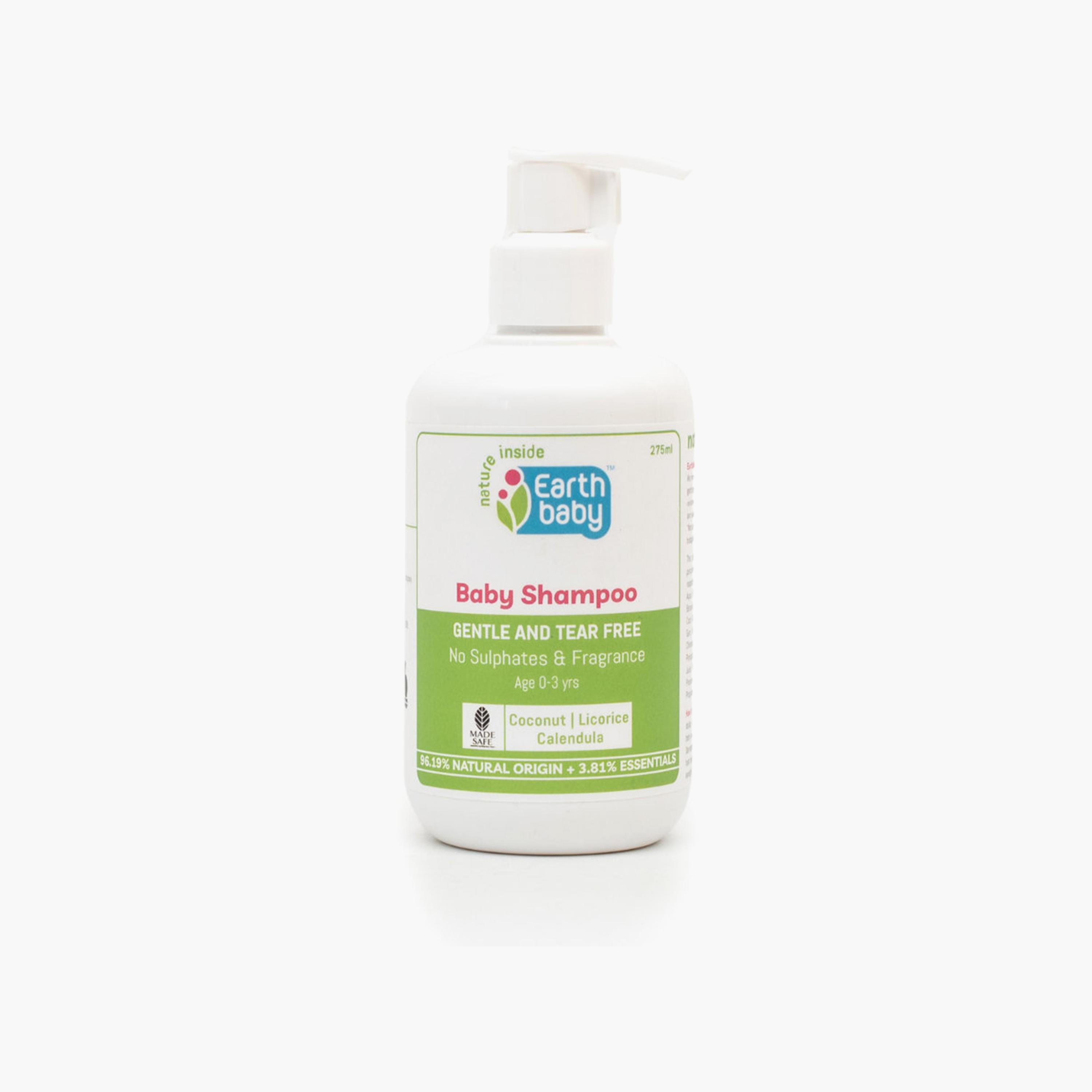 Earthbaby Sulphate & Paraben-Free Shampoo - 275ml-baby-bathandcare-hairbodyskincare-image-1