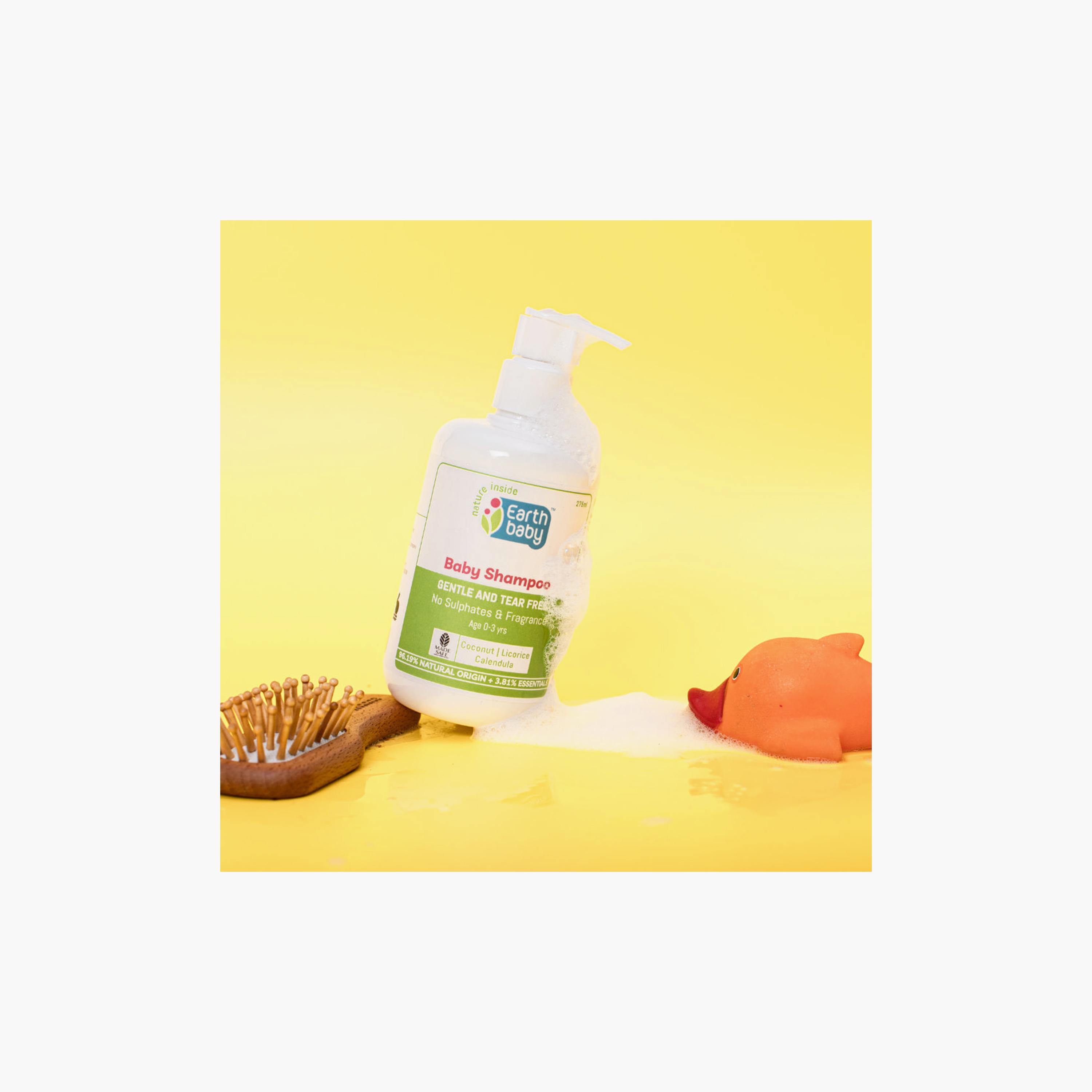Earthbaby Sulphate & Paraben-Free Shampoo - 275ml-baby-bathandcare-hairbodyskincare-image-2