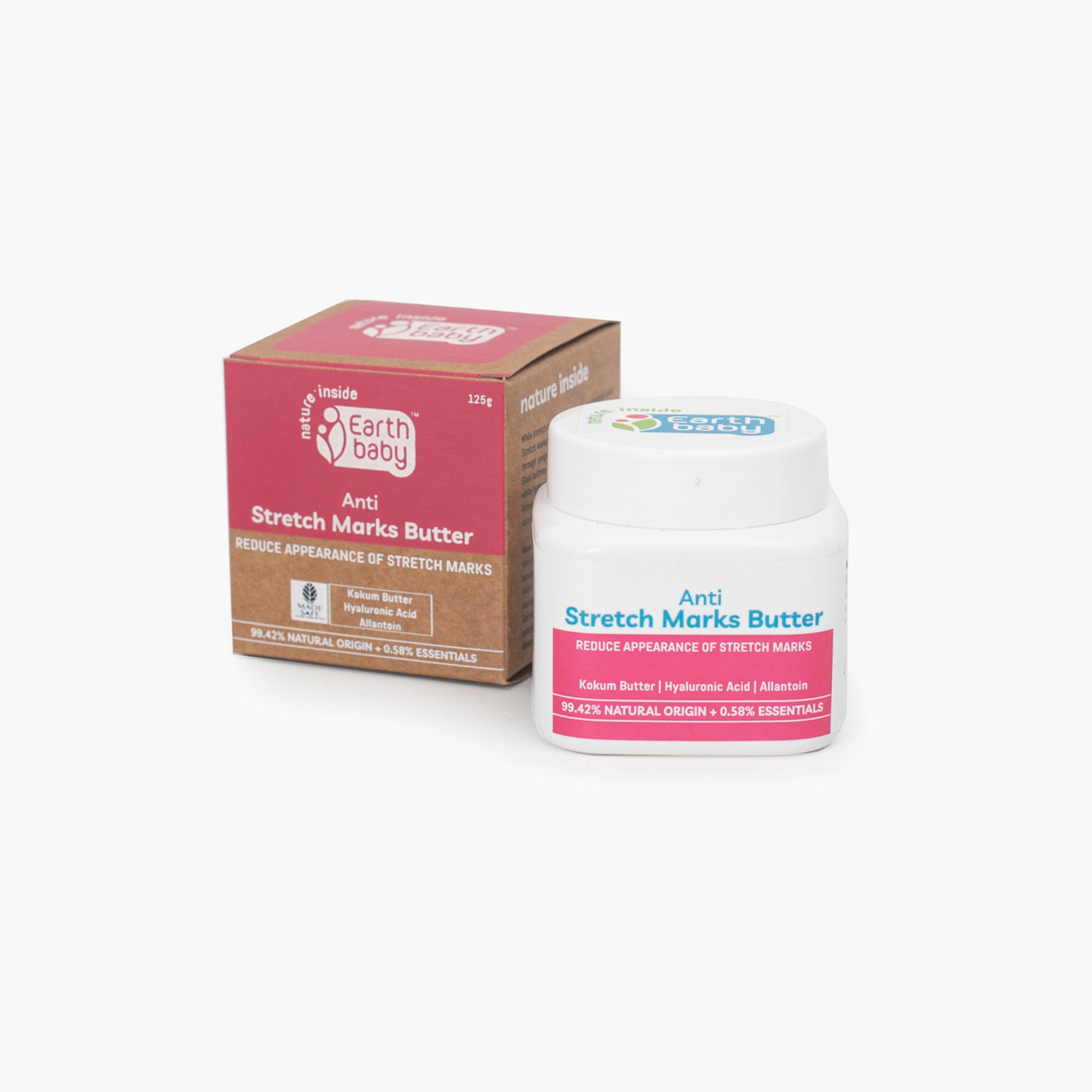 Earthbaby Kokum & Shea Butter Anti-Stretch Marks Butter Cream - 125g-baby-bathandcare-hairbodyskincare-image-2