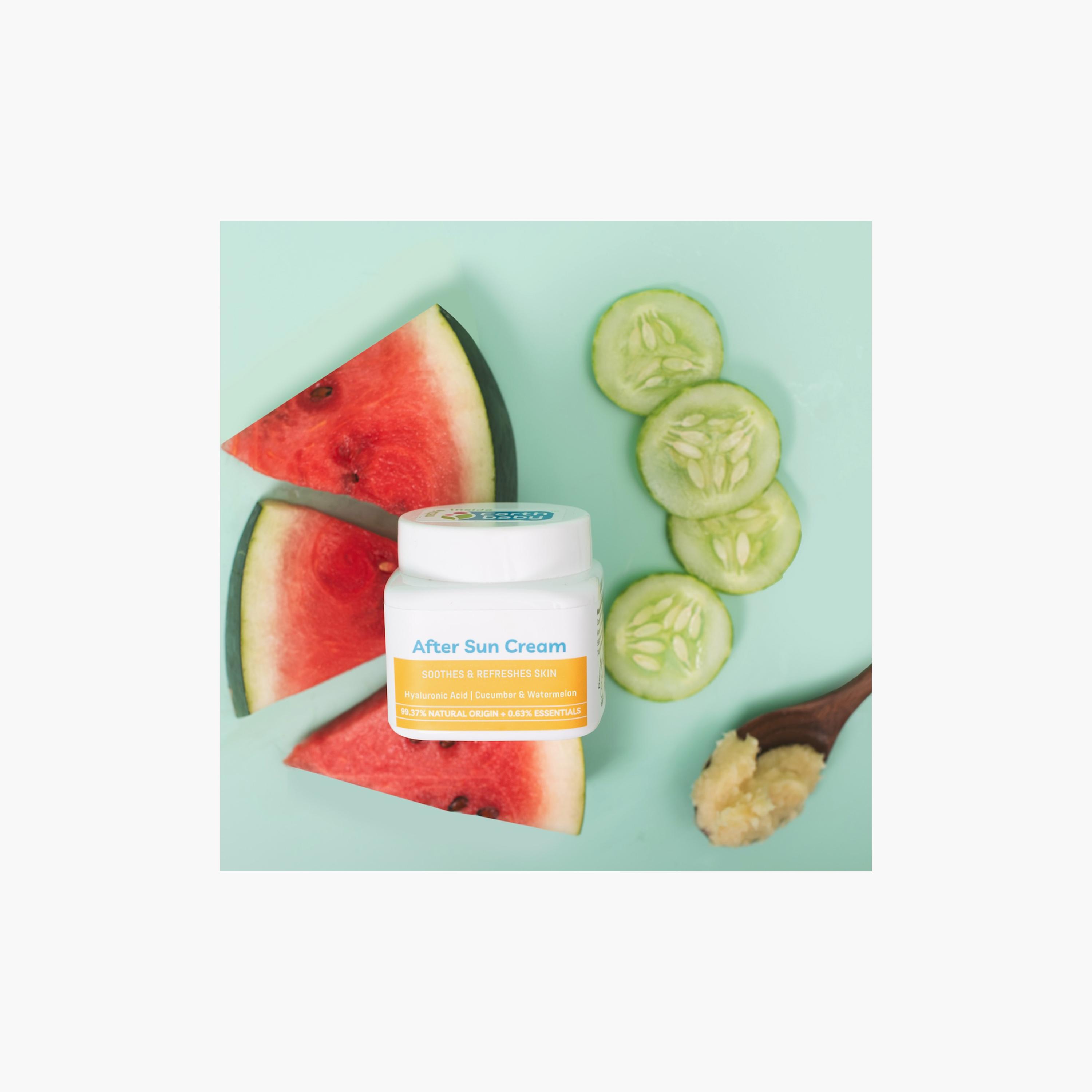 Earthbaby After Sun Cream with Shea Butter Vitamin E & Hyaluronic Acid - 125g-baby-bathandcare-hairbodyskincare-image-7