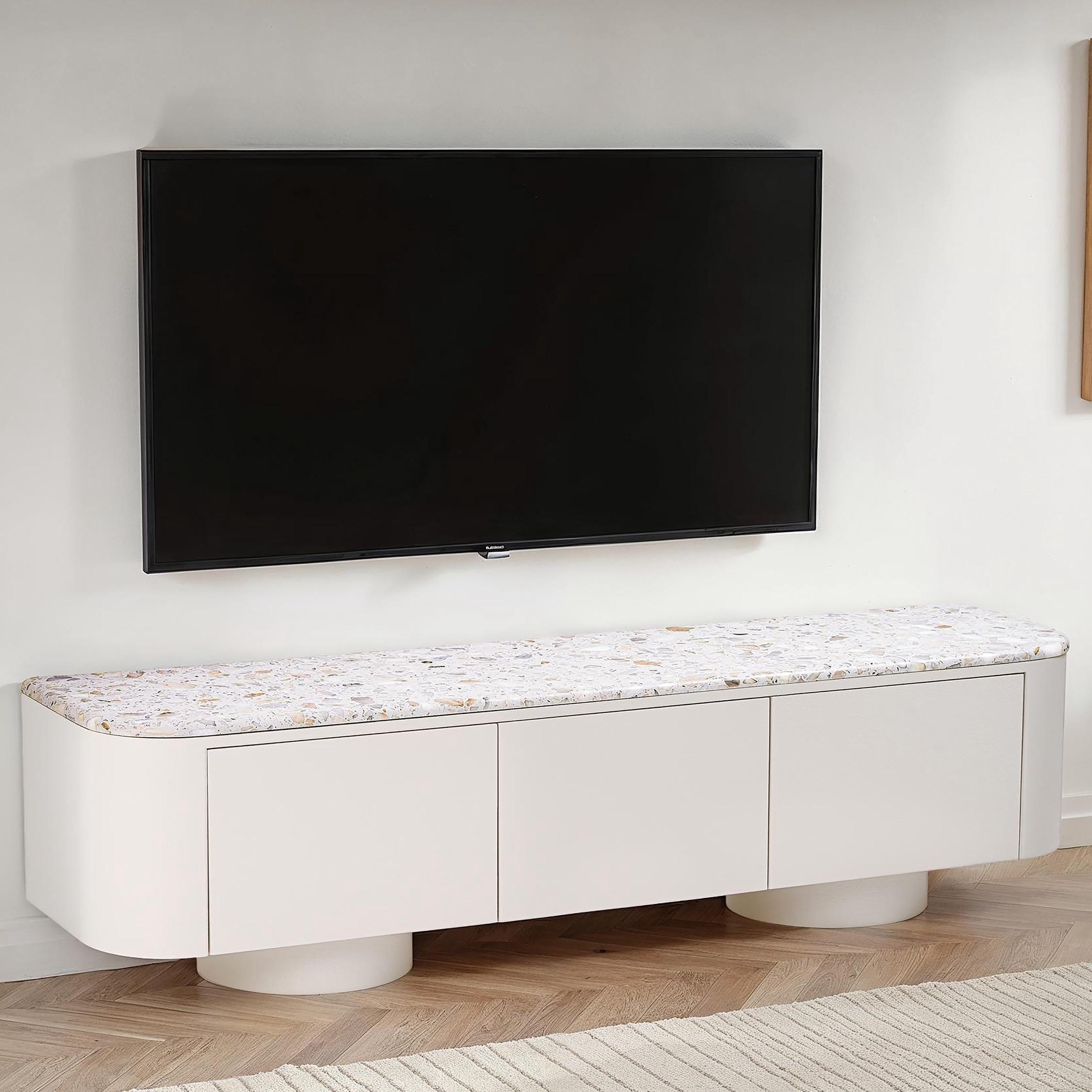 Studio Obliq Meadow Terrazzo Top TV Unit