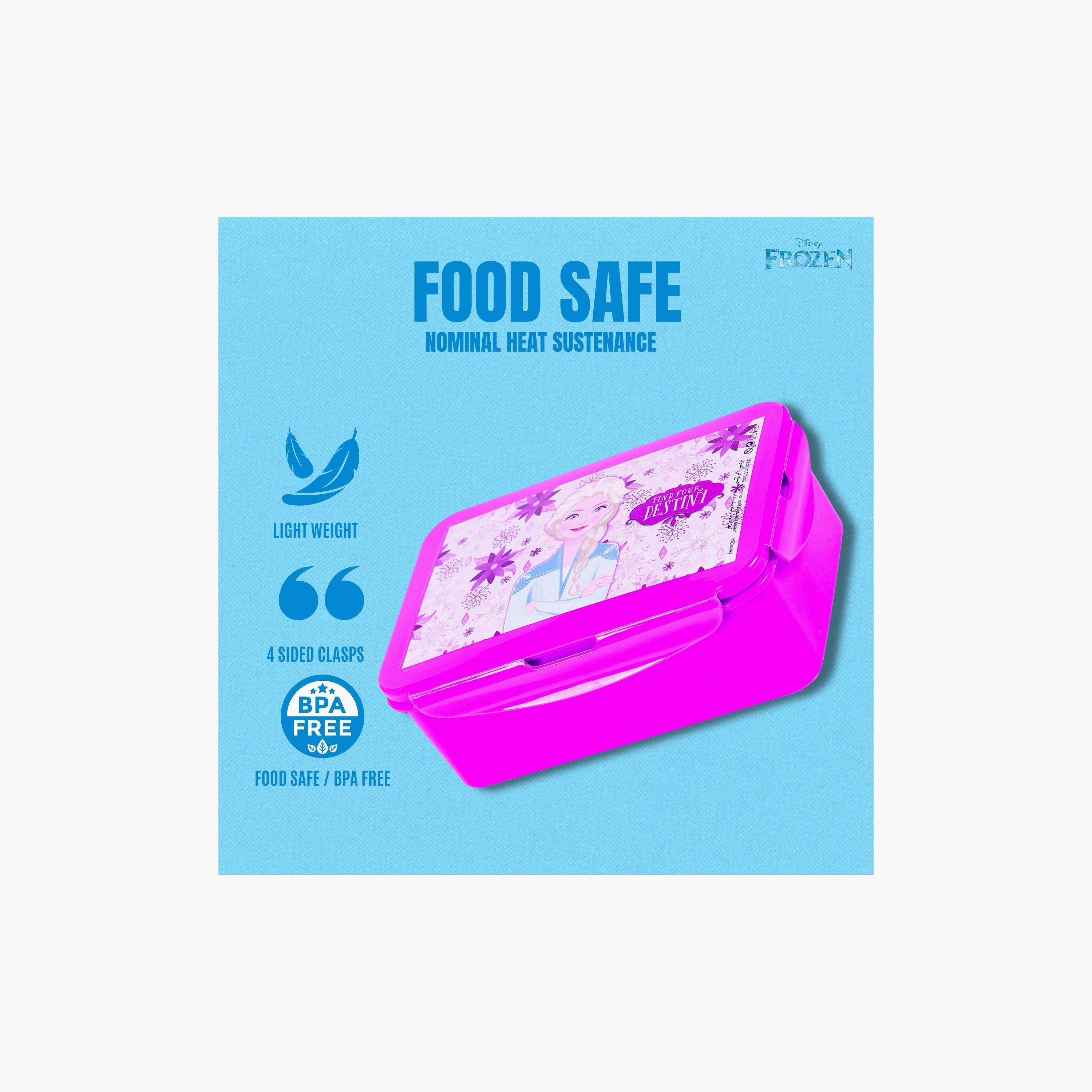 Disney Frozen Printed Lunch Box - Pink-school-lunchessentials-lunchboxes-image-6