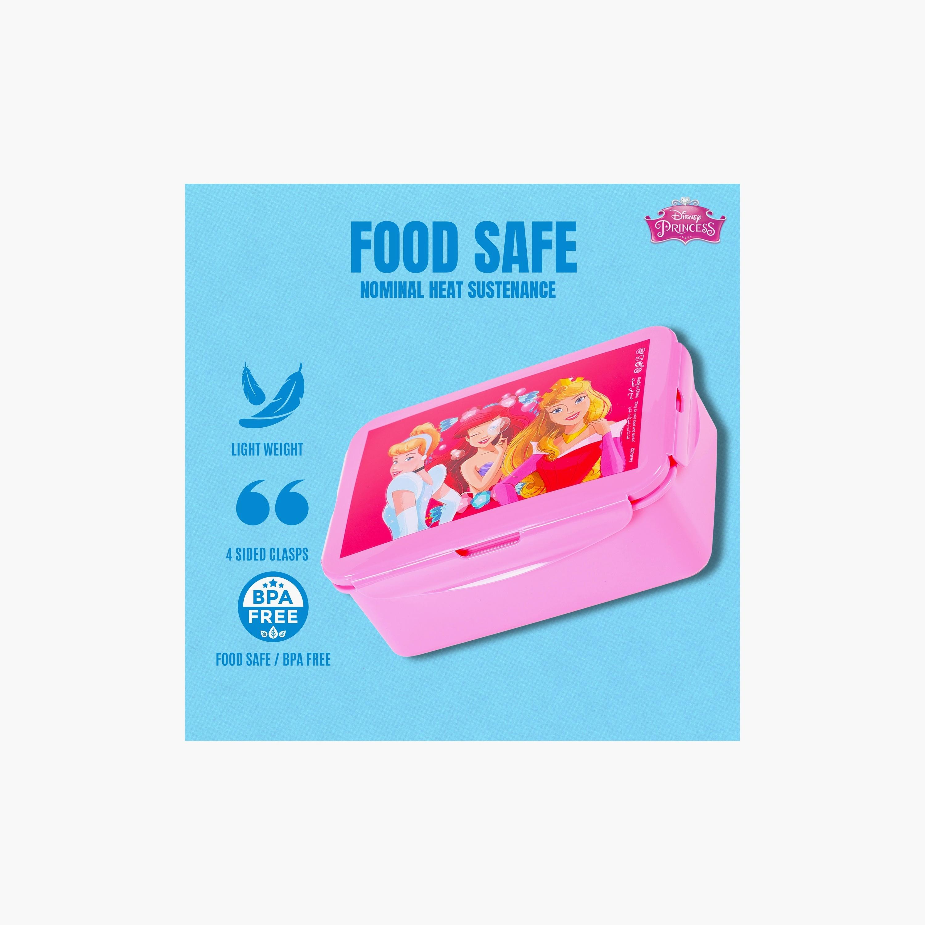 علبة غداء مطبوعة عليها أميرات من ديزني - وردي-school-lunchessentials-lunchboxes-image-6