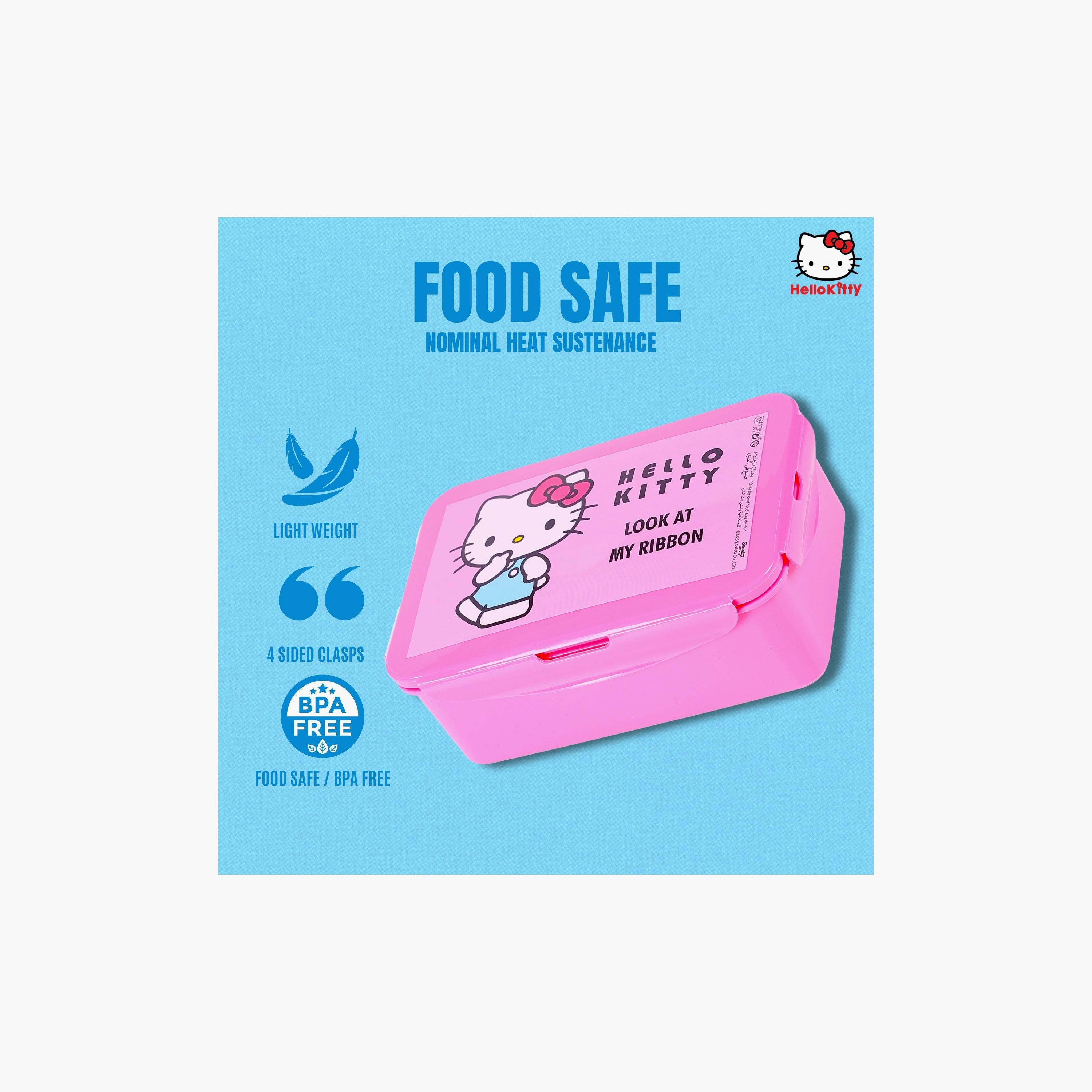 علبة غداء مطبوعة عليها هالو كيتي من سانريو - وردي-school-lunchessentials-lunchboxes-image-6