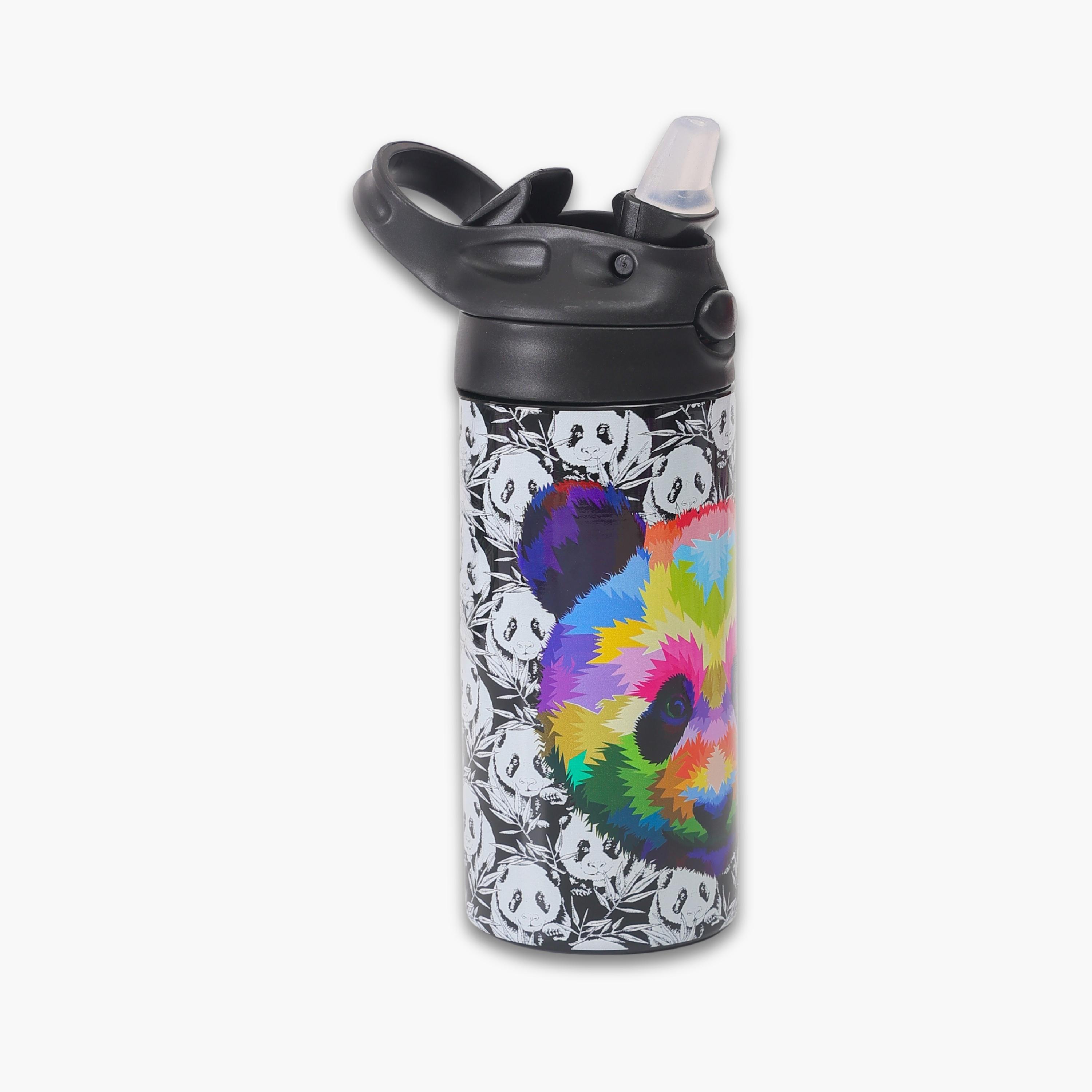 زجاجة مياه مطبوعة خالية من مادة BPA من نوفا - 400 مل - أسود-school-waterbottles-image-2