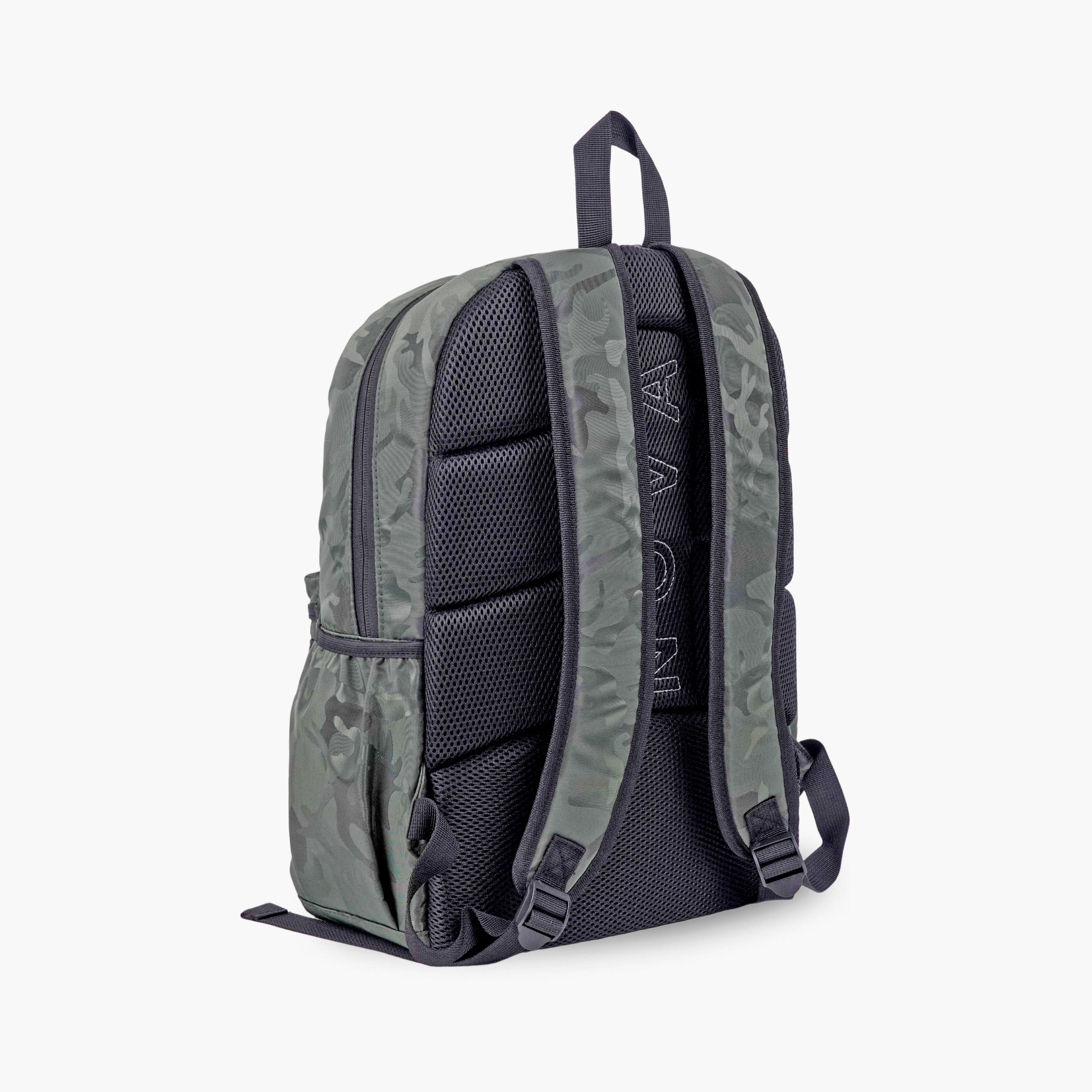 Trucare Plain Backpack - 18 inch - Grey-school-bagsandbackpacks-backpacks-image-2