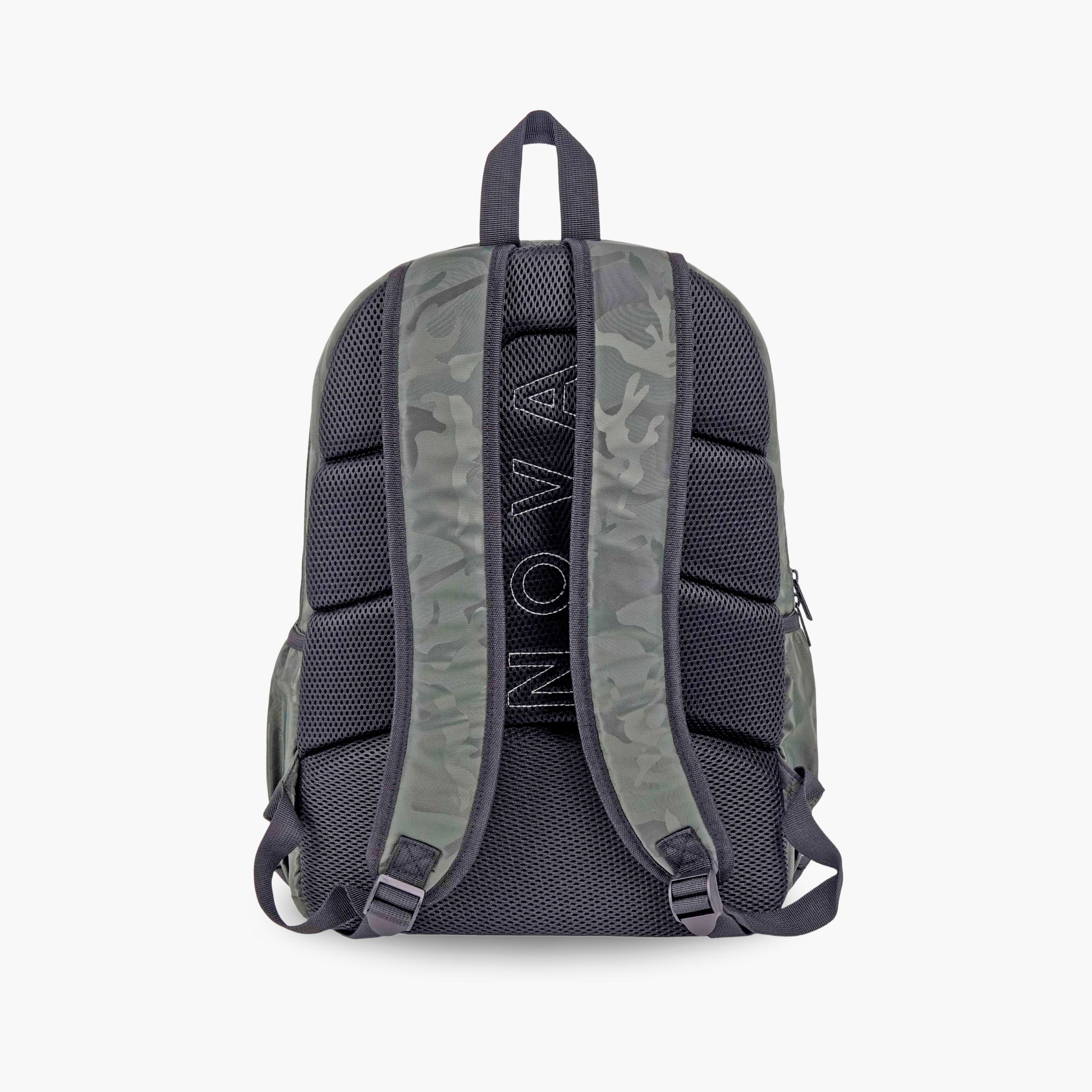 Trucare Plain Backpack - 18 inch - Grey-school-bagsandbackpacks-backpacks-image-3