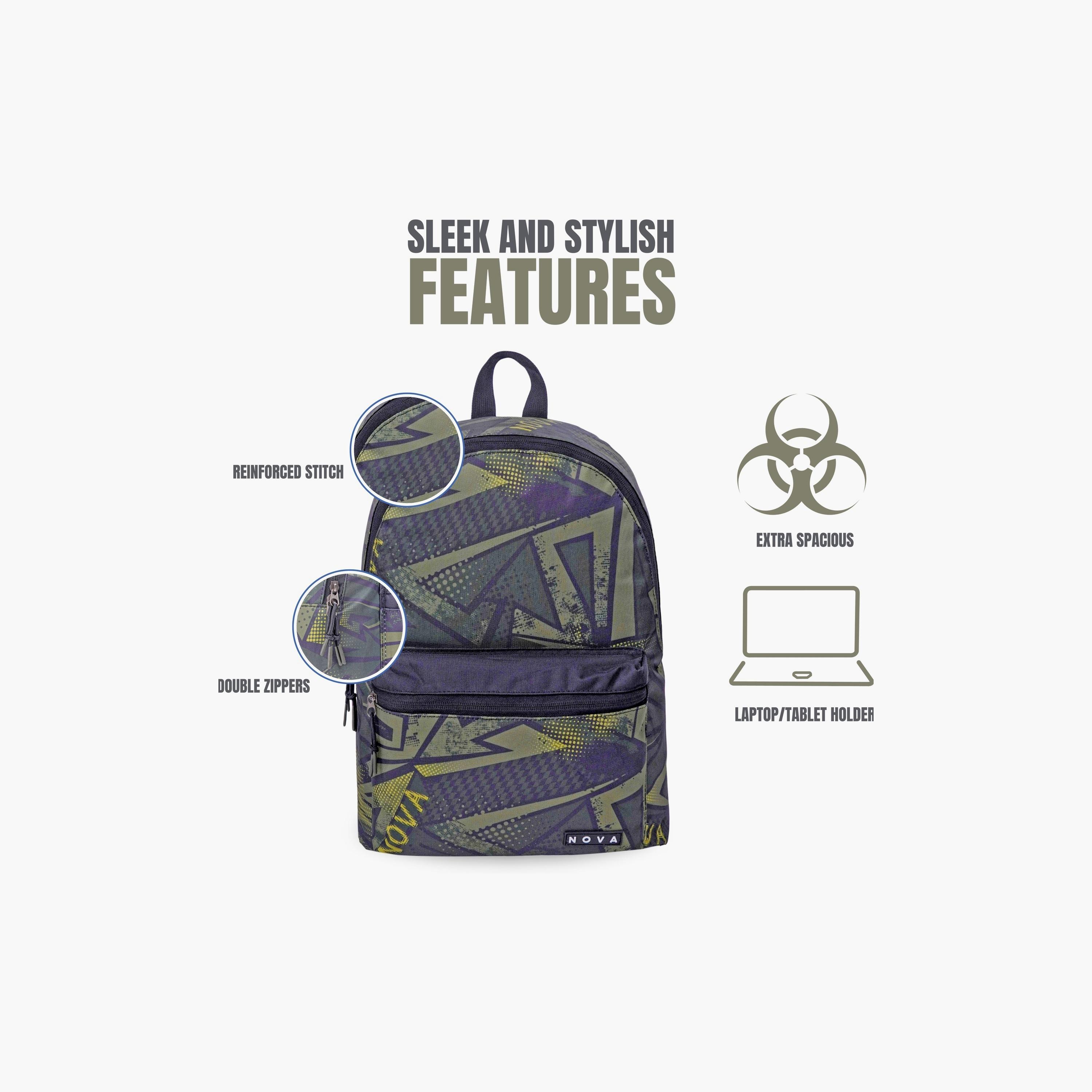 حقيبة ظهر مطبوعة من تروكير - 16 بوصة - متعدد الألوان-school-bagsandbackpacks-backpacks-image-4