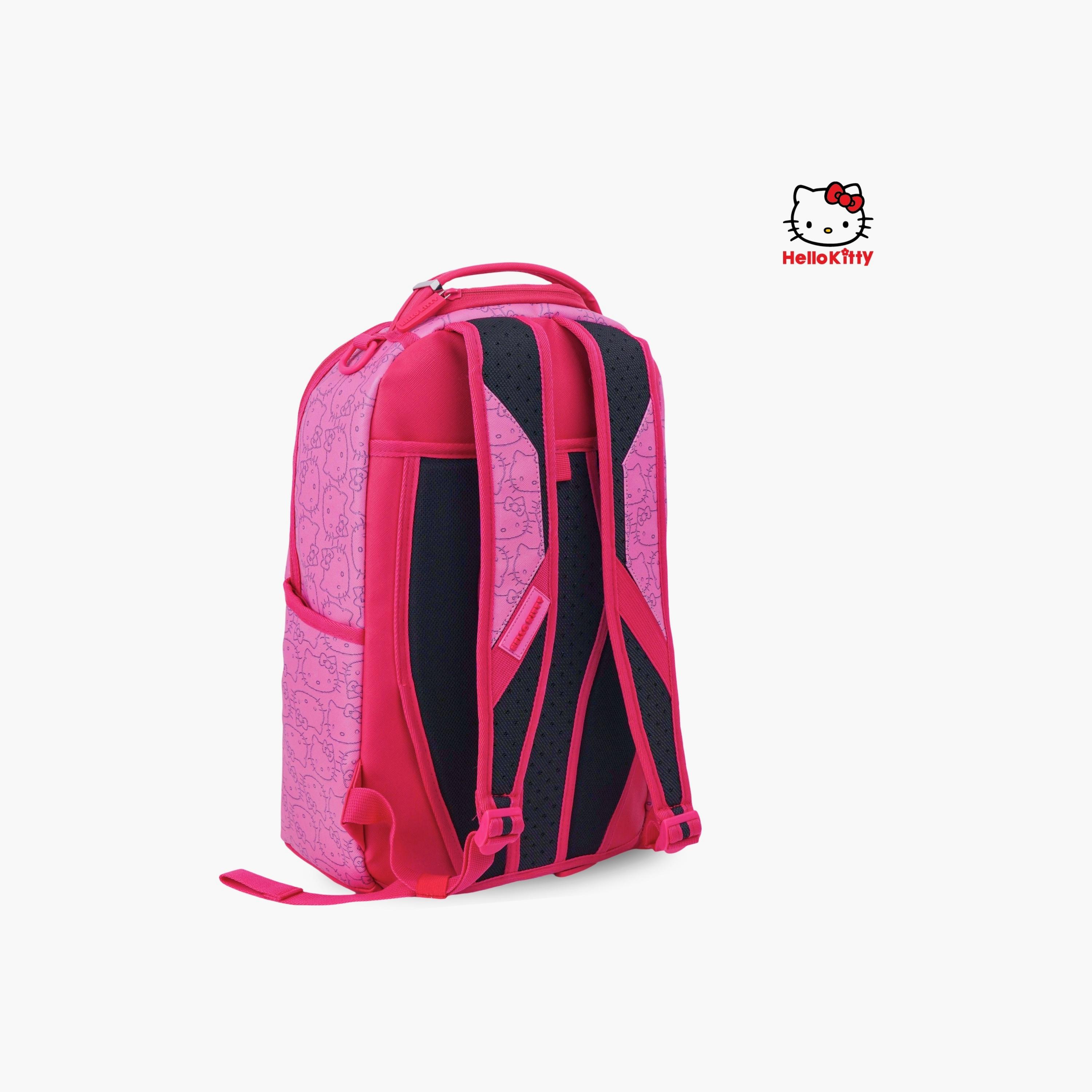 Sanrio Hello Kitty Printed Backpack - 18 inch - Pink-school-bagsandbackpacks-backpacks-image-2
