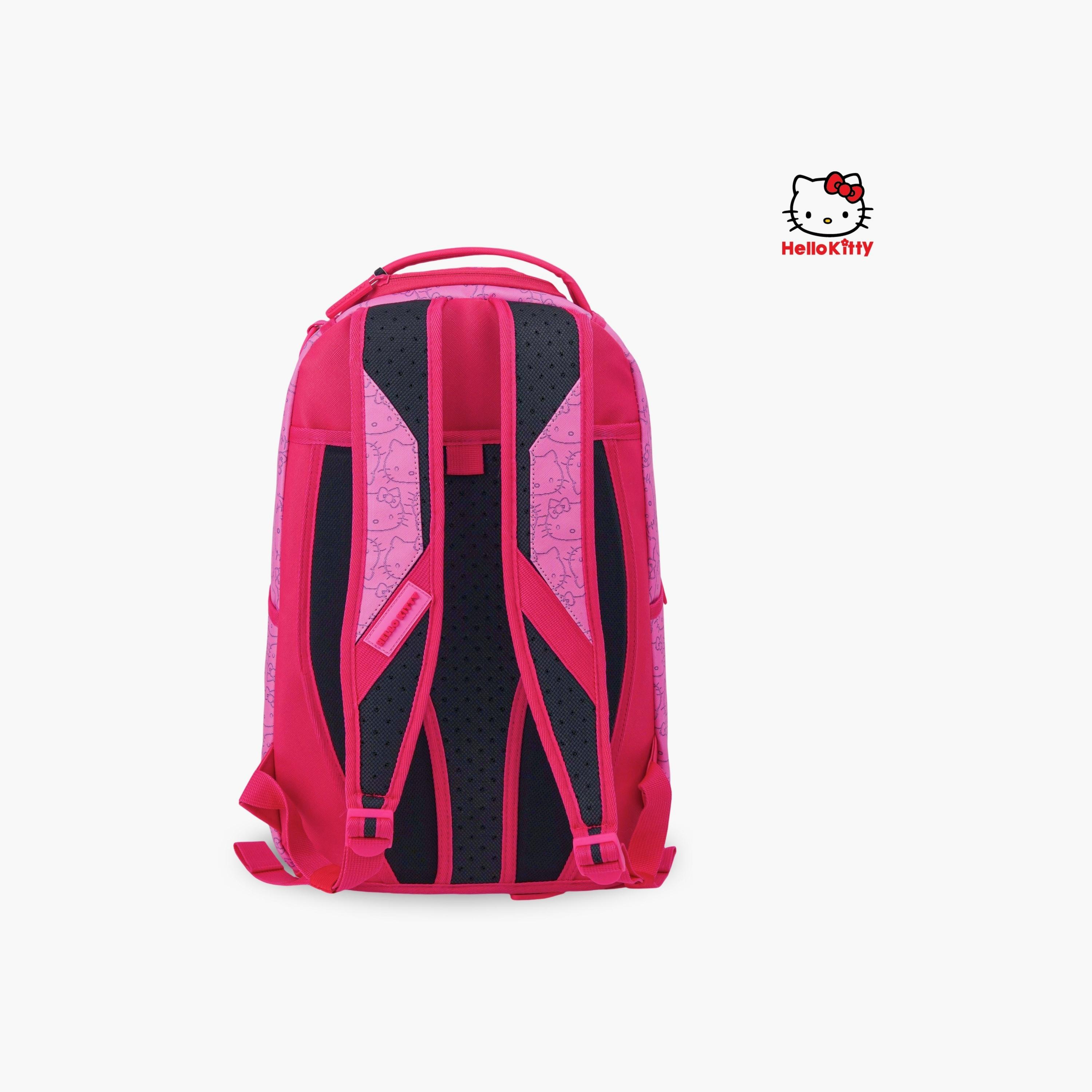 Sanrio Hello Kitty Printed Backpack - 18 inch - Pink-school-bagsandbackpacks-backpacks-image-3