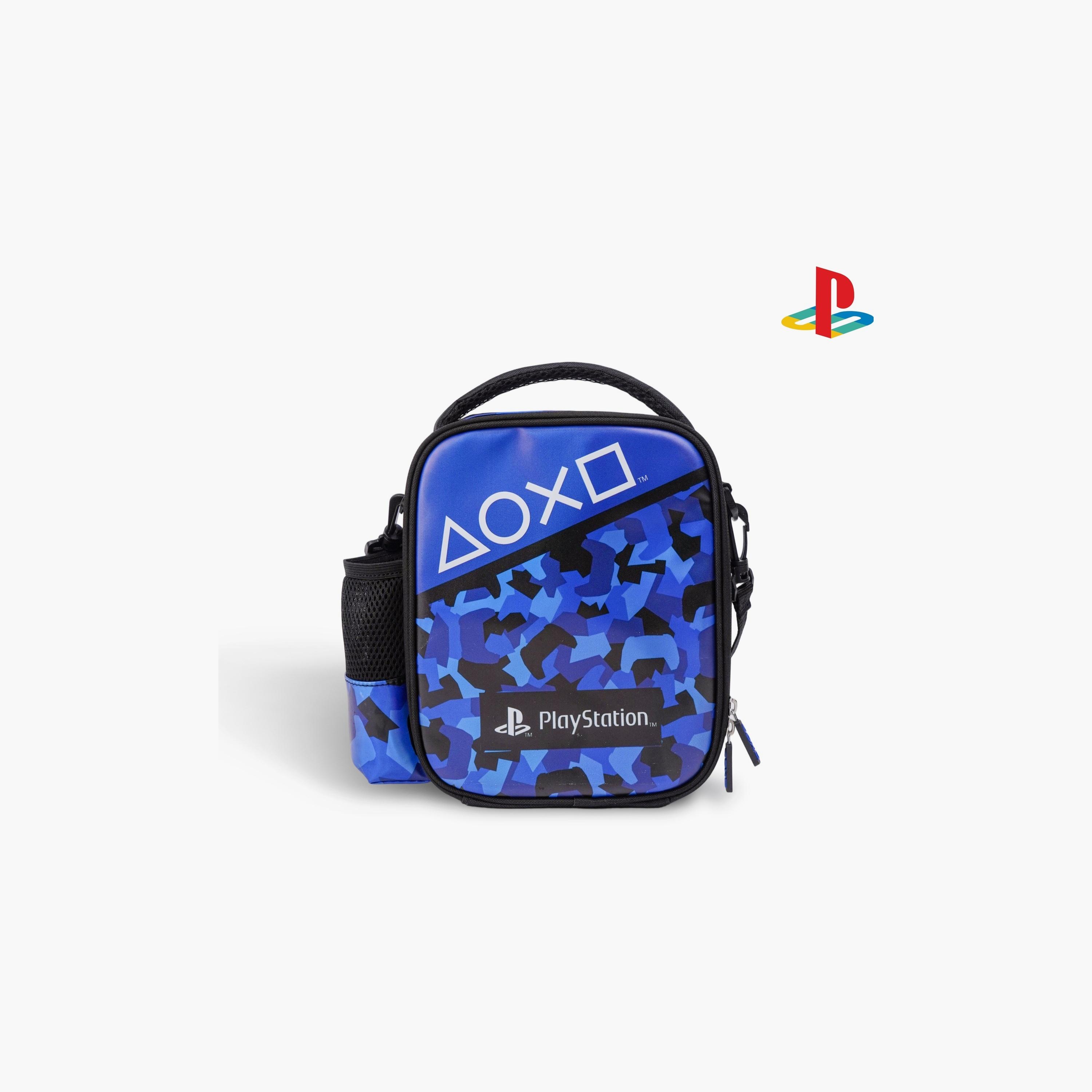 Sony 3-Piece Printed Lunch Bag with Lunch Box & Water Bottle - Blue-school-lunchessentials-lunchbags-image-2
