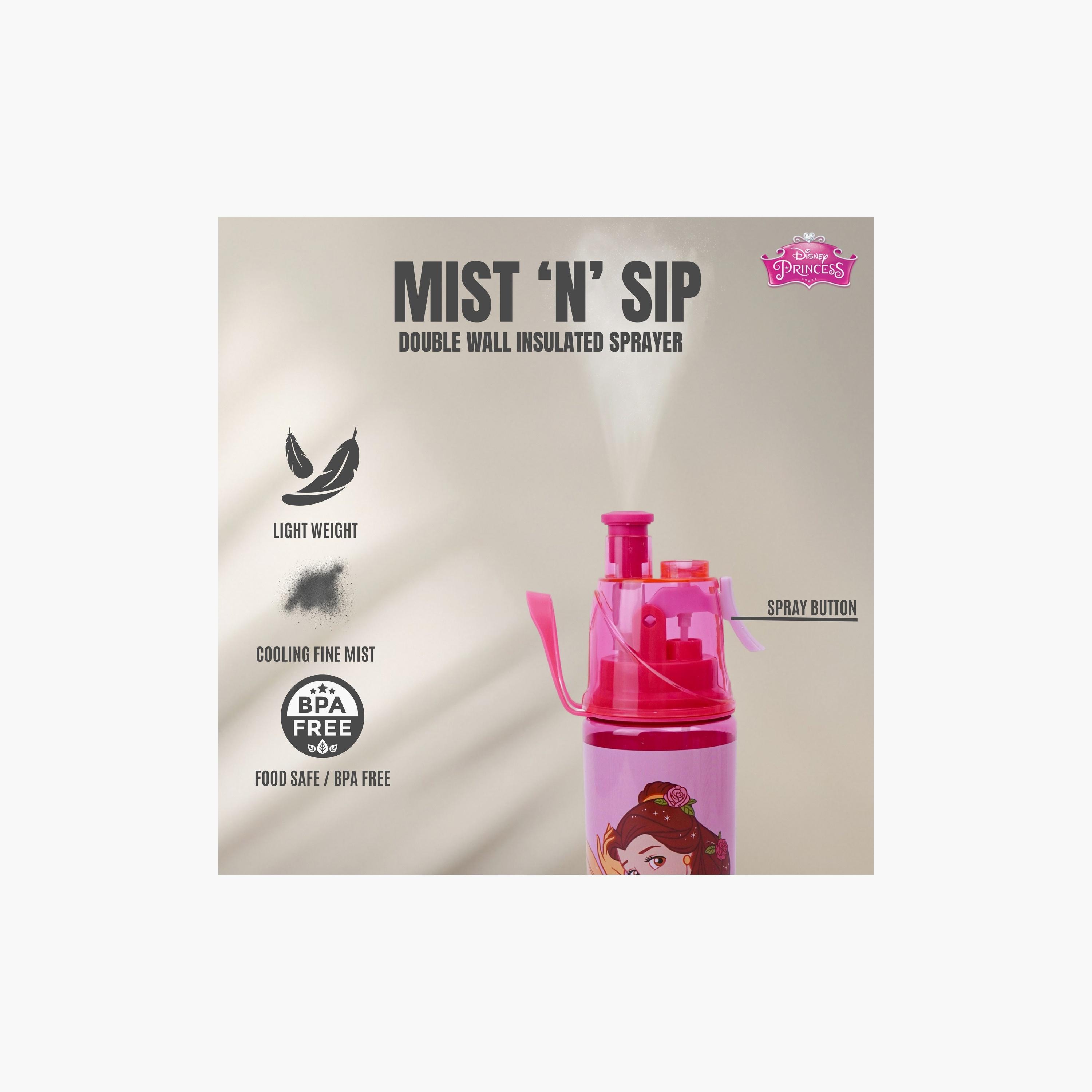 Disney 3-Piece Princess Printed Lunch Bag with Lunch Box & Water Bottle - Pink-school-lunchessentials-lunchbags-image-7