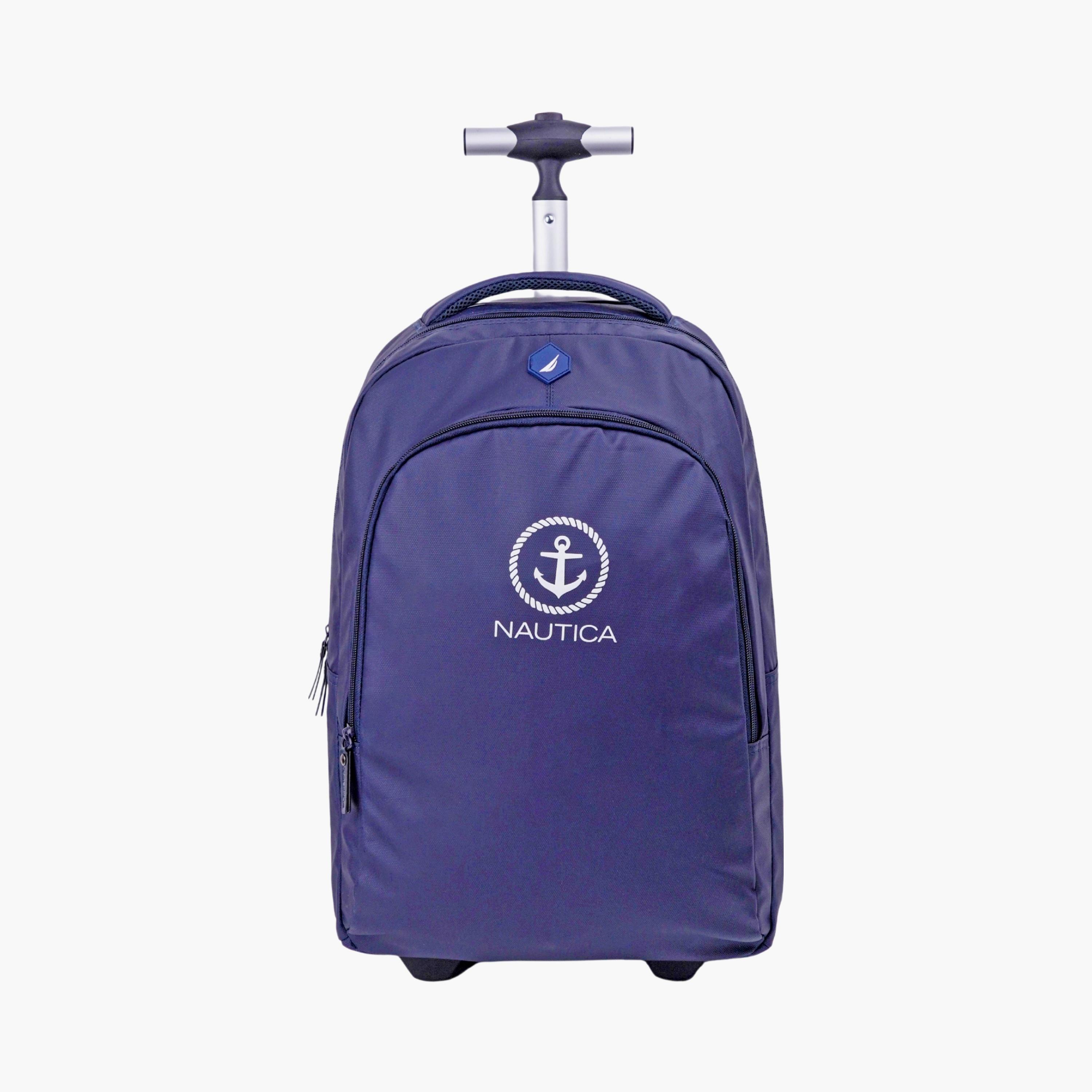 شنطة ترولي سادة من نوتيكا - 18 بوصة - أزرق-school-bagsandbackpacks-trolleybags-image-1