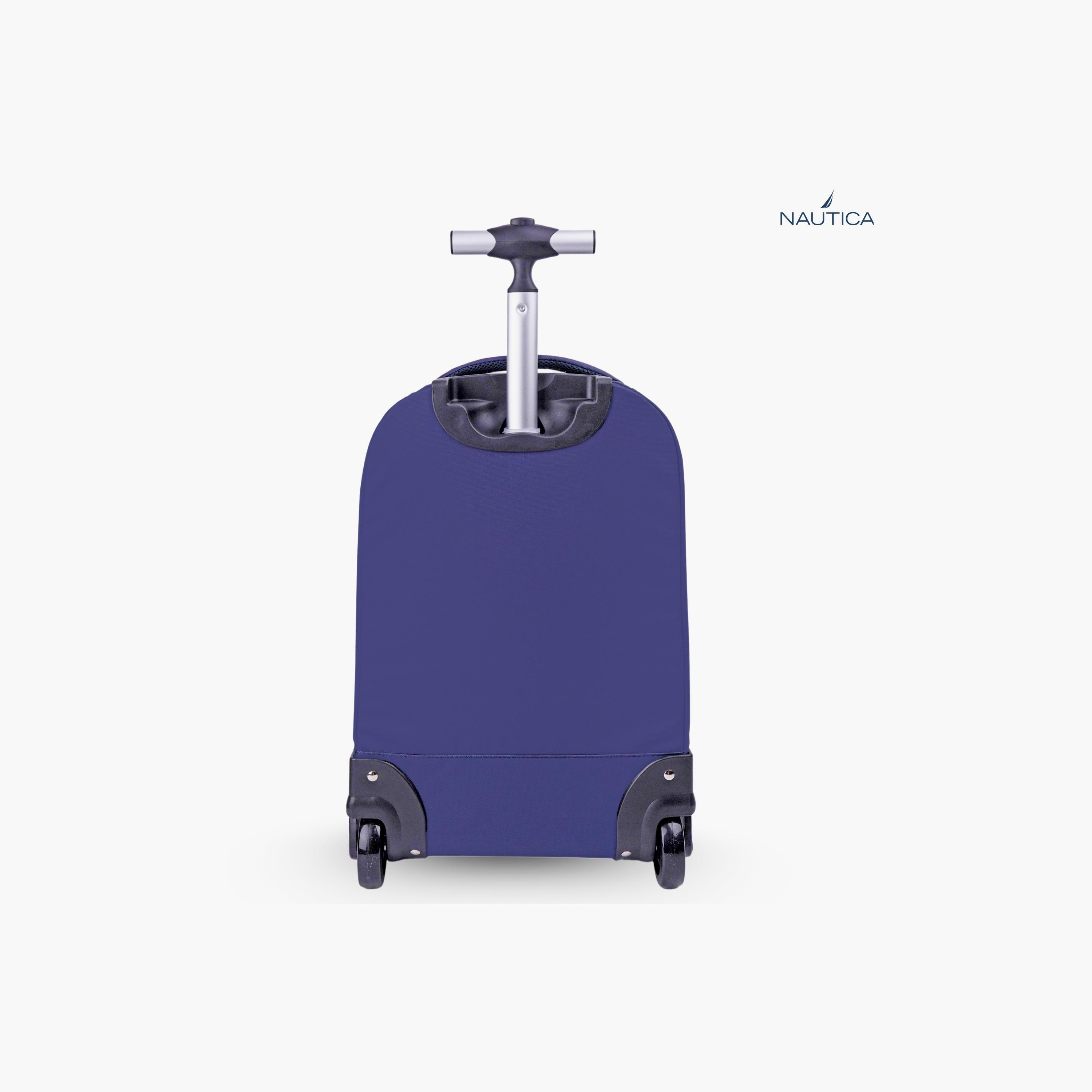 شنطة ترولي سادة من نوتيكا - 18 بوصة - أزرق-school-bagsandbackpacks-trolleybags-image-3