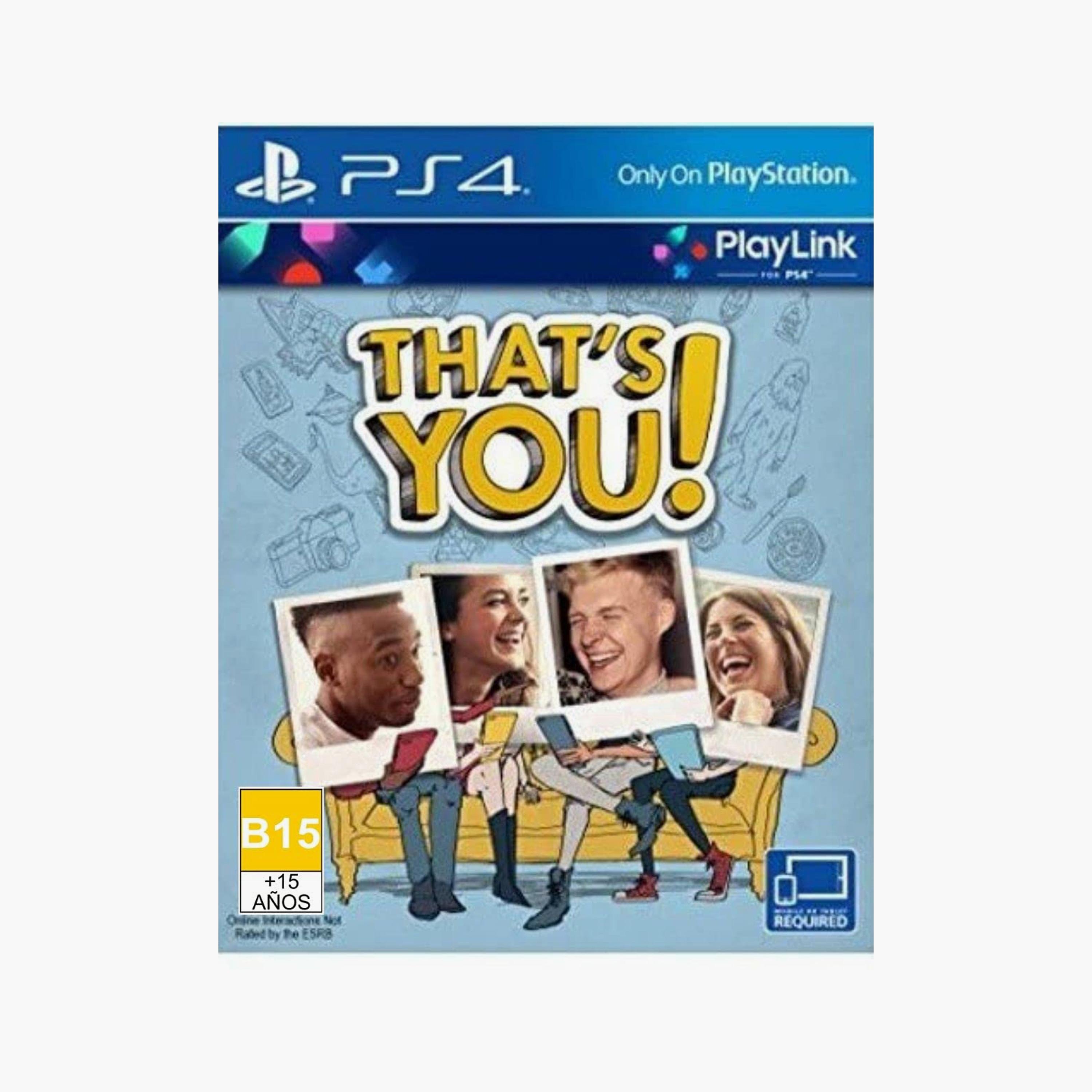 سوني بلاي ستيشن 4 لعبة That's You | CUSA-02009/MEA-electronics-gamesandconsoles-image-3