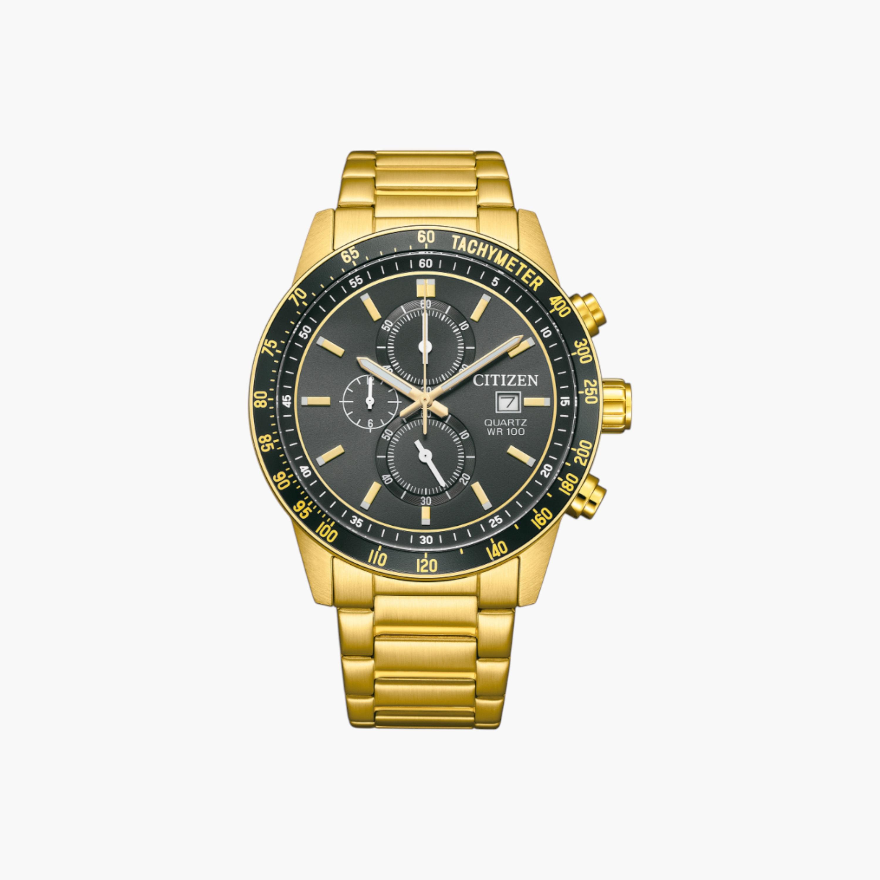 ساعة يد كرونوغراف باللون الذهبي للرجال من سيتيزن - AN3682-54E-men-watchesandjewellery-watches-image-1
