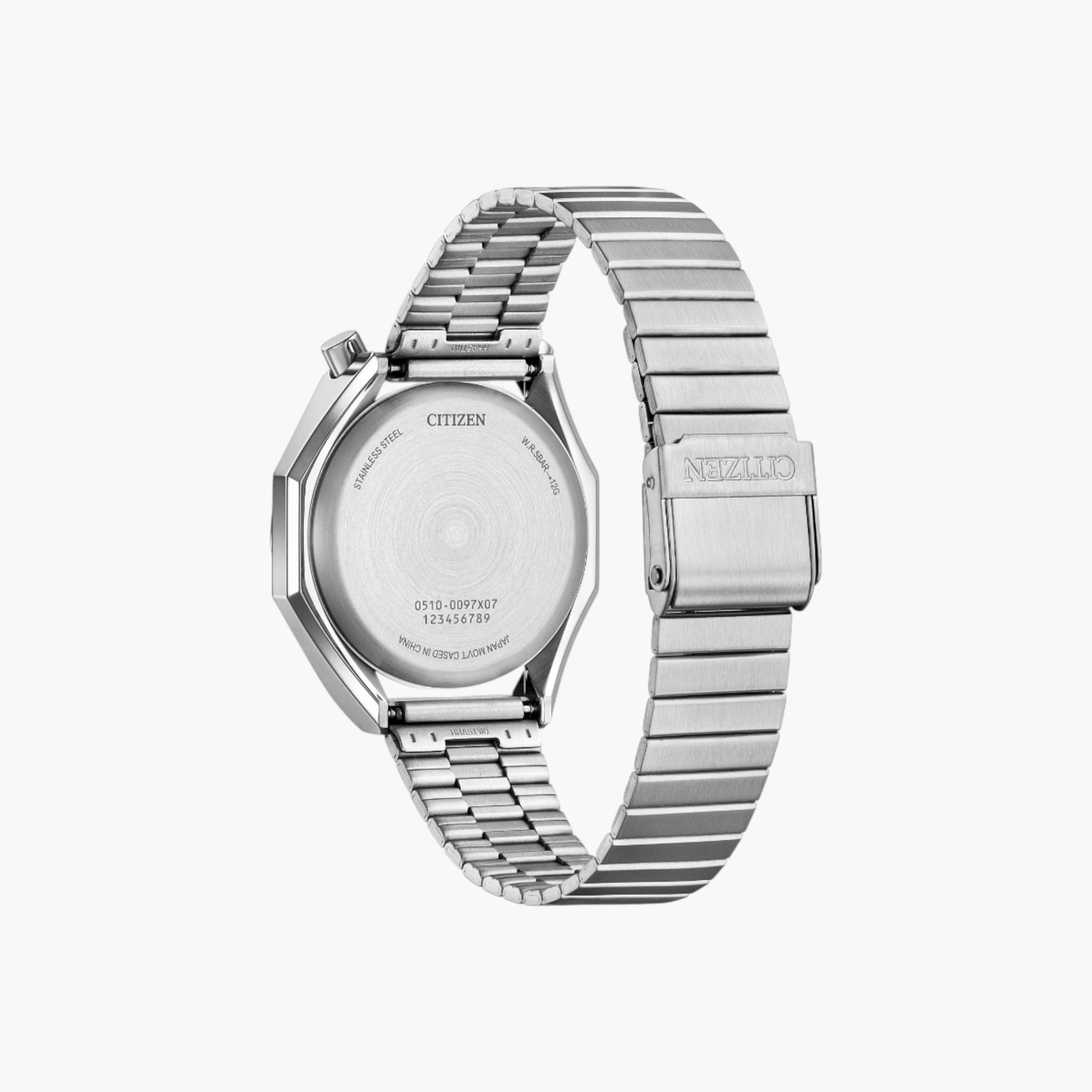 Citizen Quartz Women's Silver Chronograph Wrist Watch AN3700-62A-women-watchesandjewellery-watches-image-2